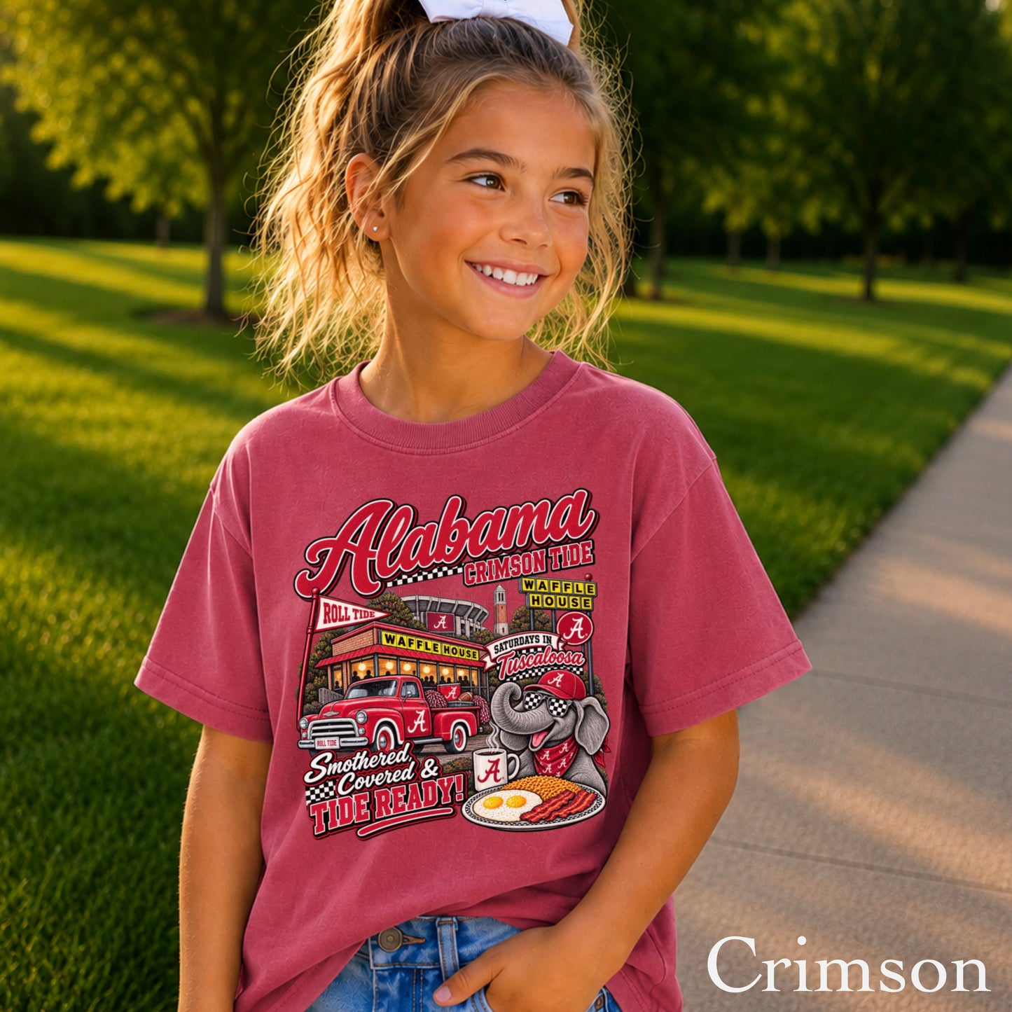 Alabama Saturdays Youth Comfort Color T-Shirt