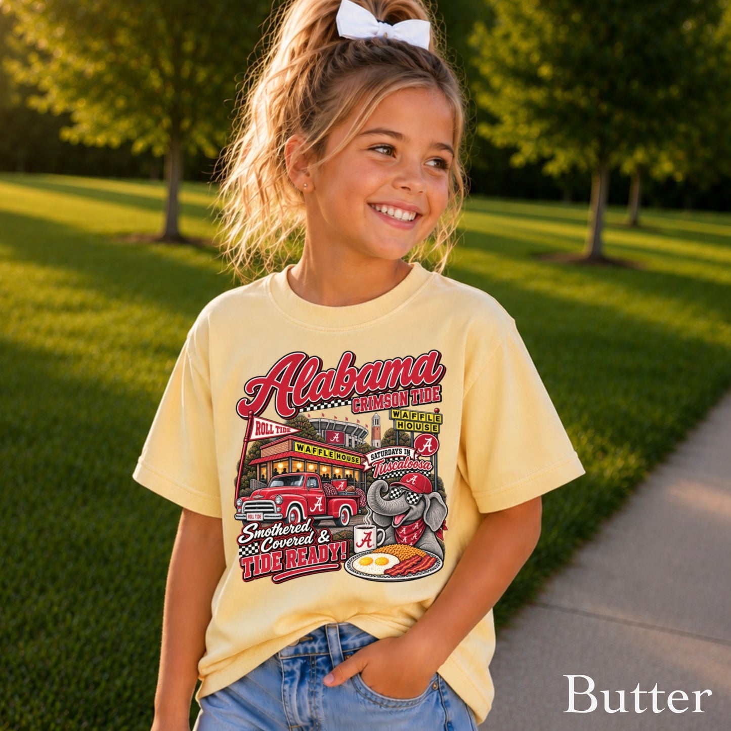 Alabama Saturdays Youth Comfort Color T-Shirt