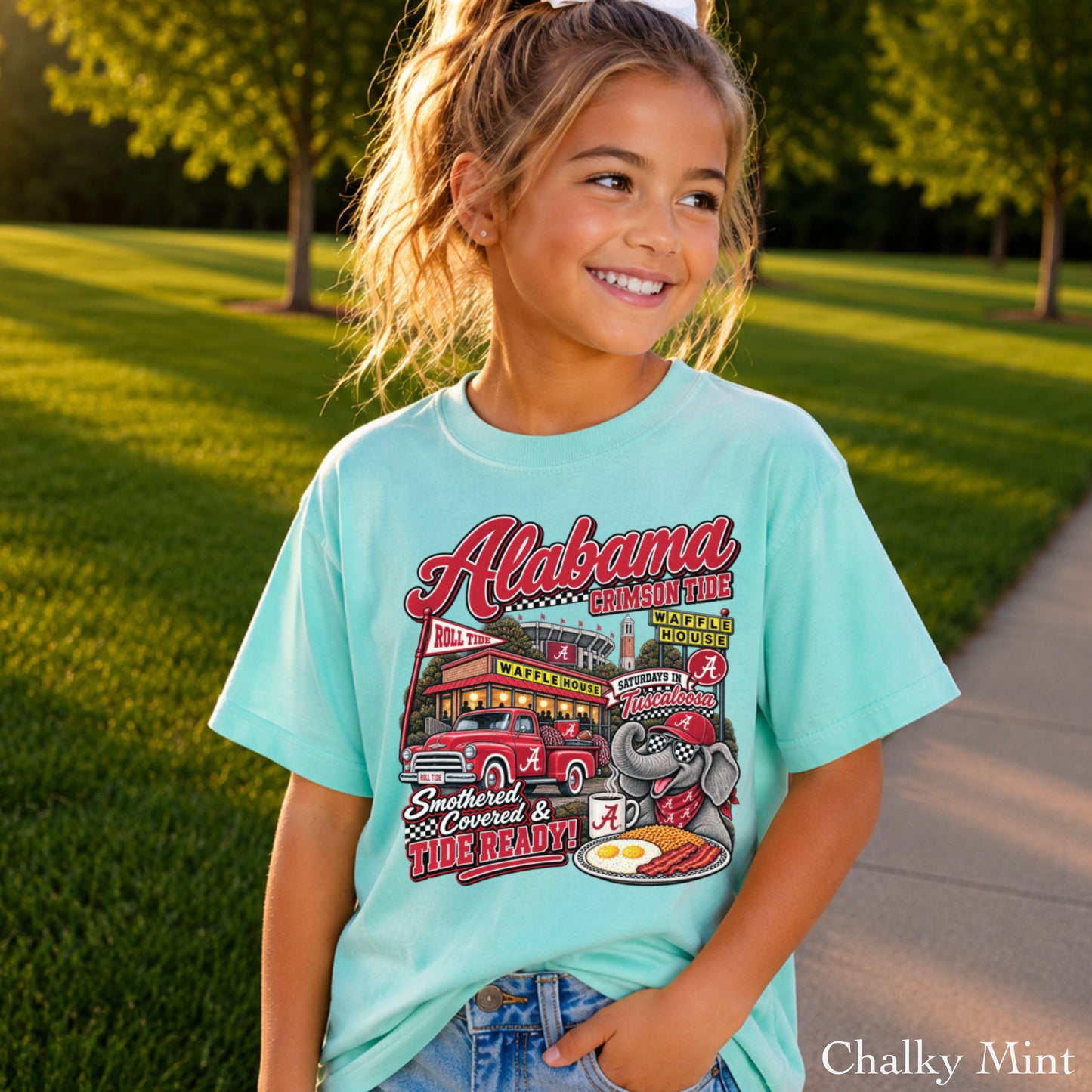 Alabama Saturdays Youth Comfort Color T-Shirt