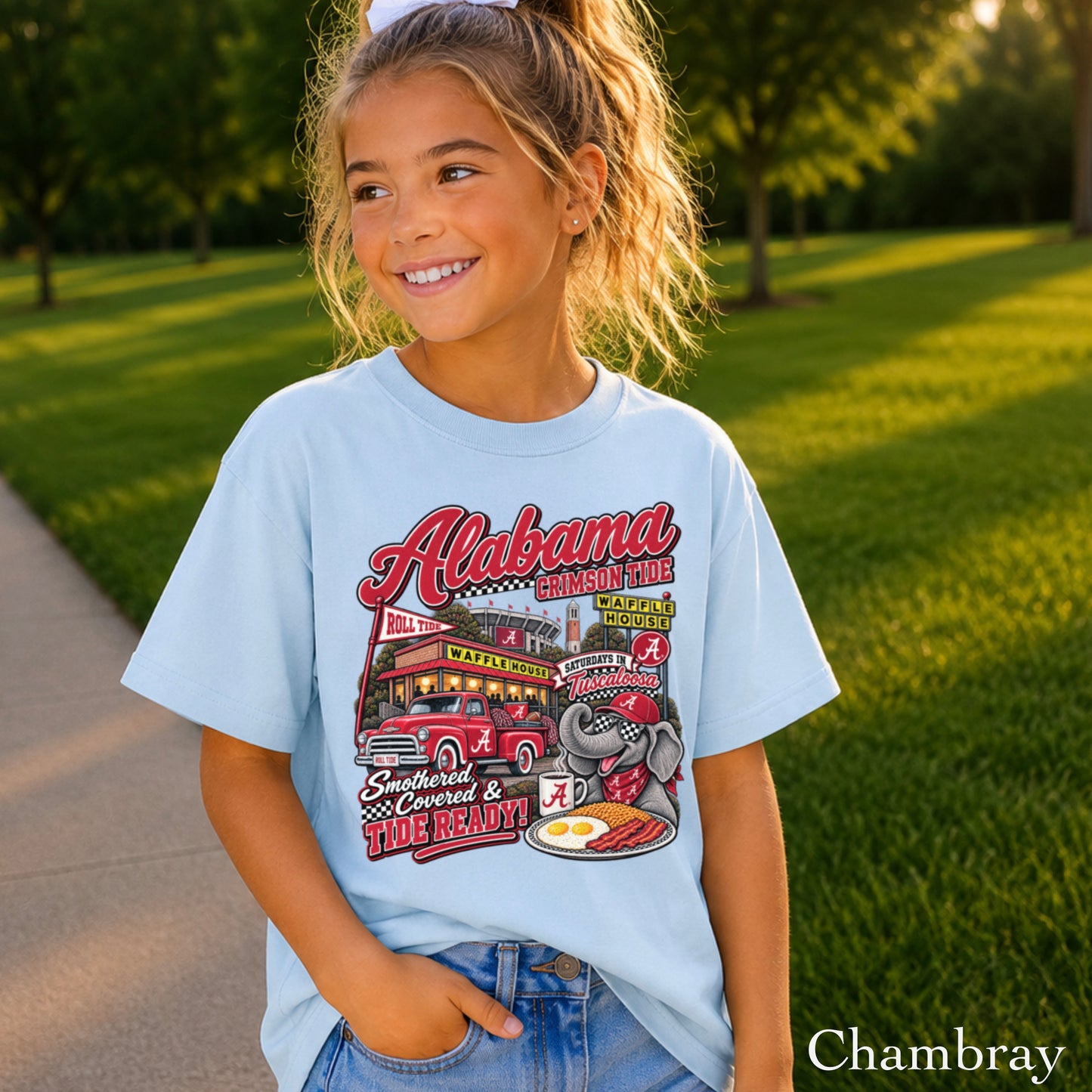 Alabama Saturdays Youth Comfort Color T-Shirt