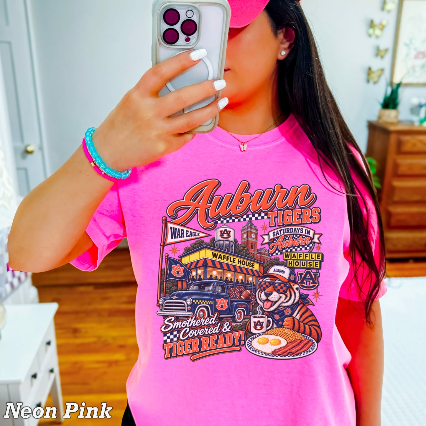 Auburn Saturdays Comfort Color Graphic Tee