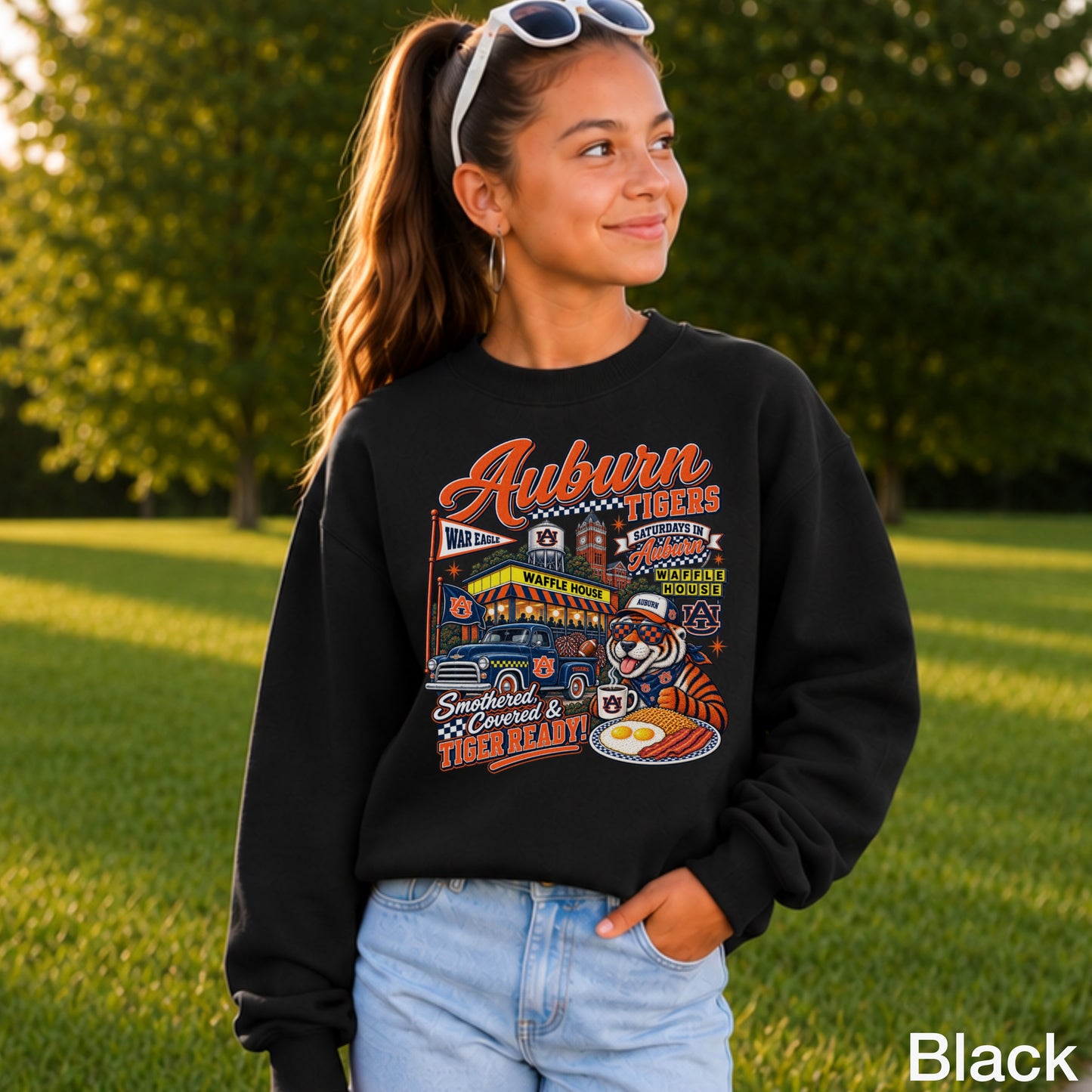 Auburn Saturdays Youth Crewneck Sweatshirt