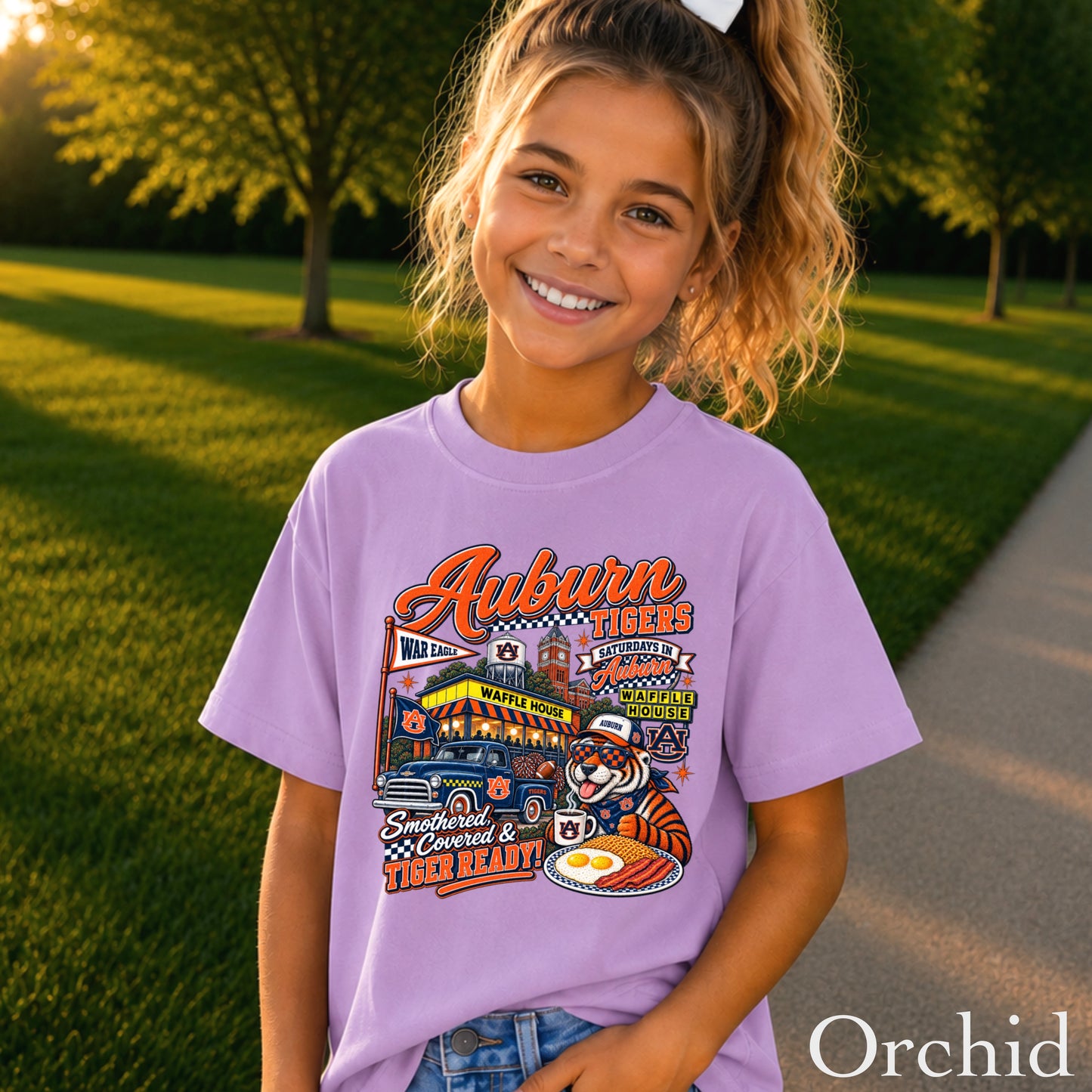 Auburn Saturdays Youth Comfort Color T-Shirt