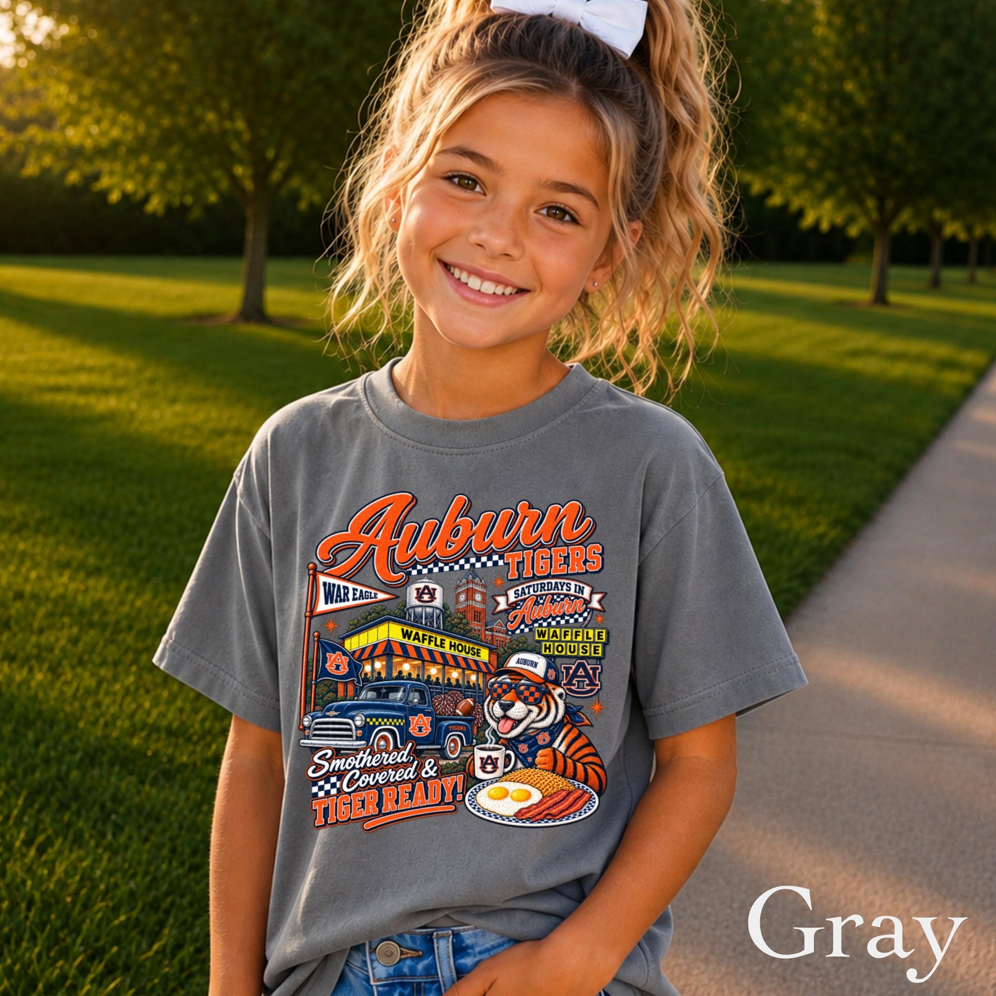 Auburn Saturdays Youth Comfort Color T-Shirt