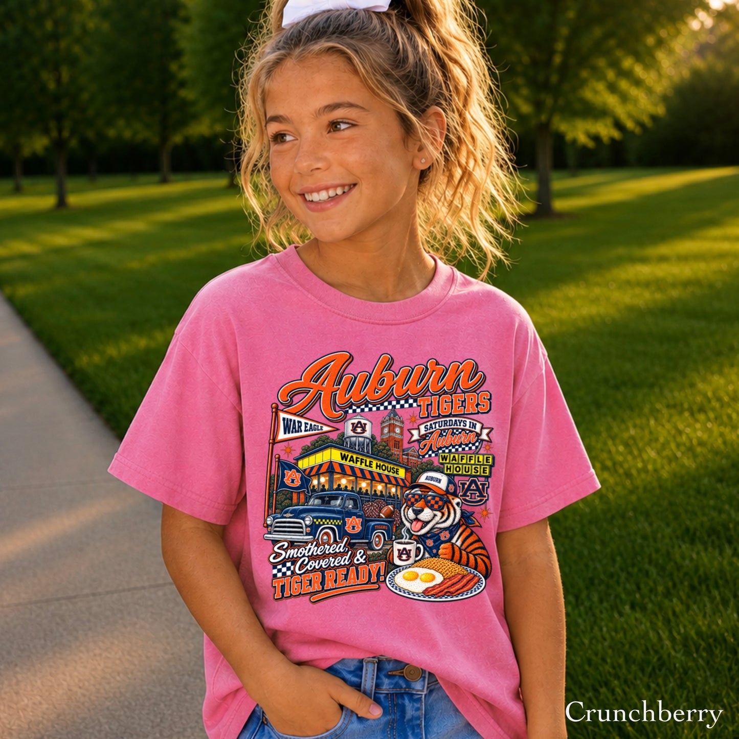 Auburn Saturdays Youth Comfort Color T-Shirt