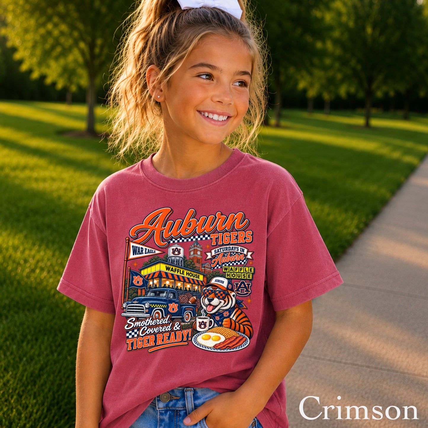 Auburn Saturdays Youth Comfort Color T-Shirt