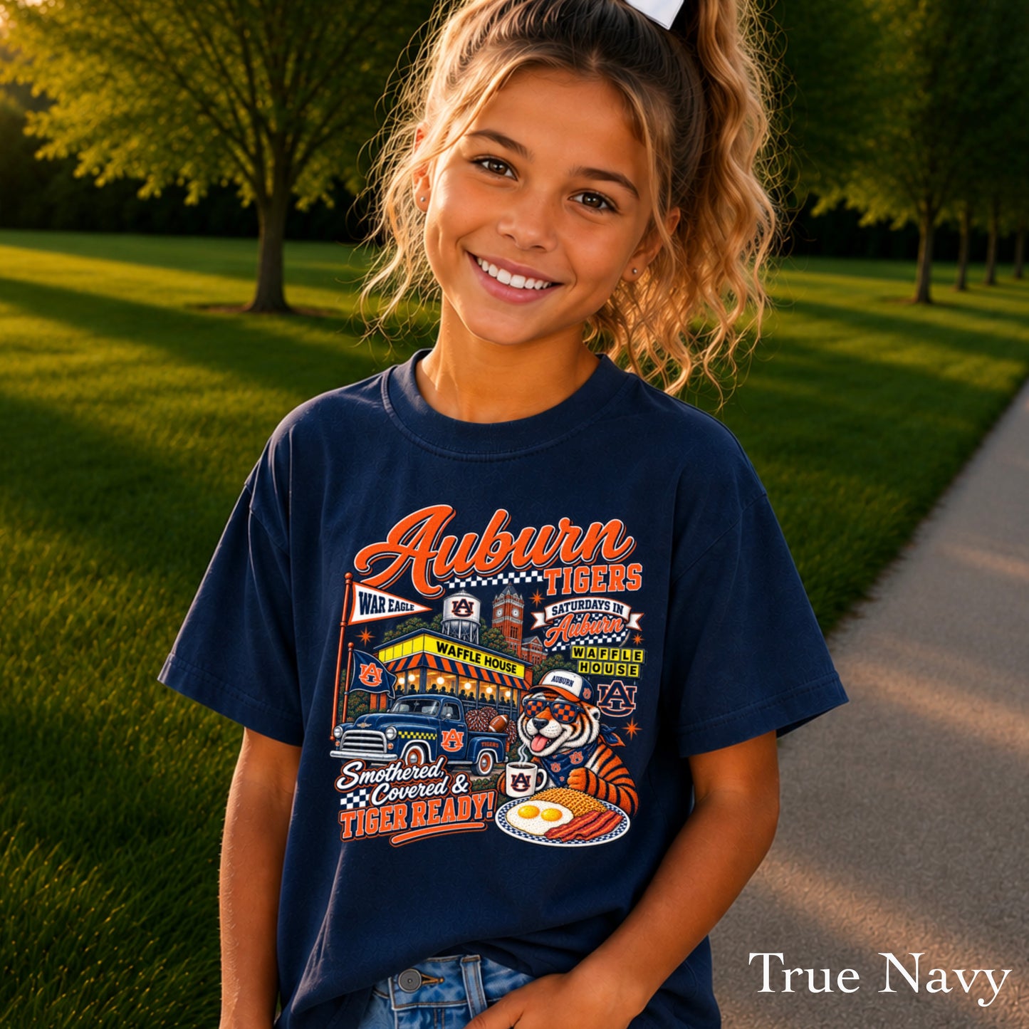Auburn Saturdays Youth Comfort Color T-Shirt