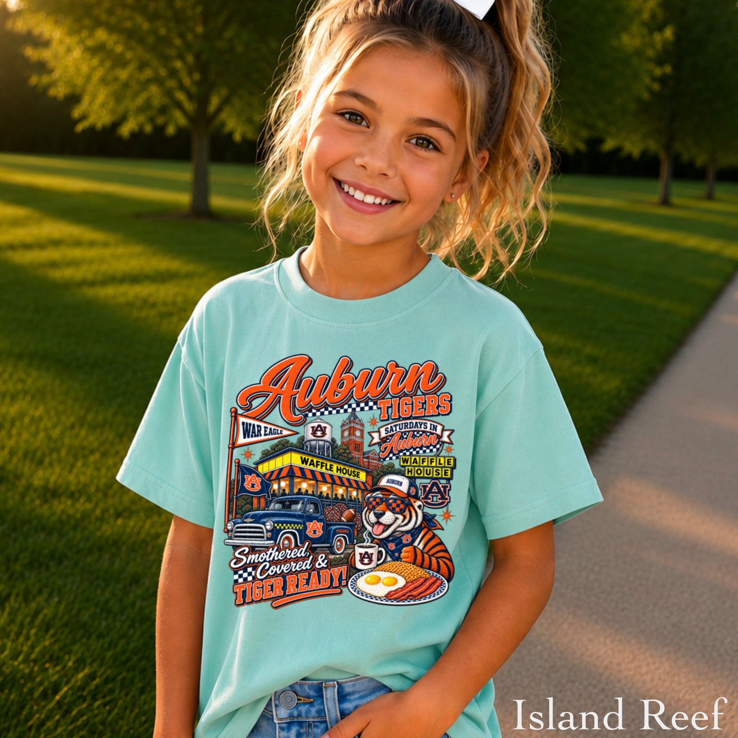 Auburn Saturdays Youth Comfort Color T-Shirt