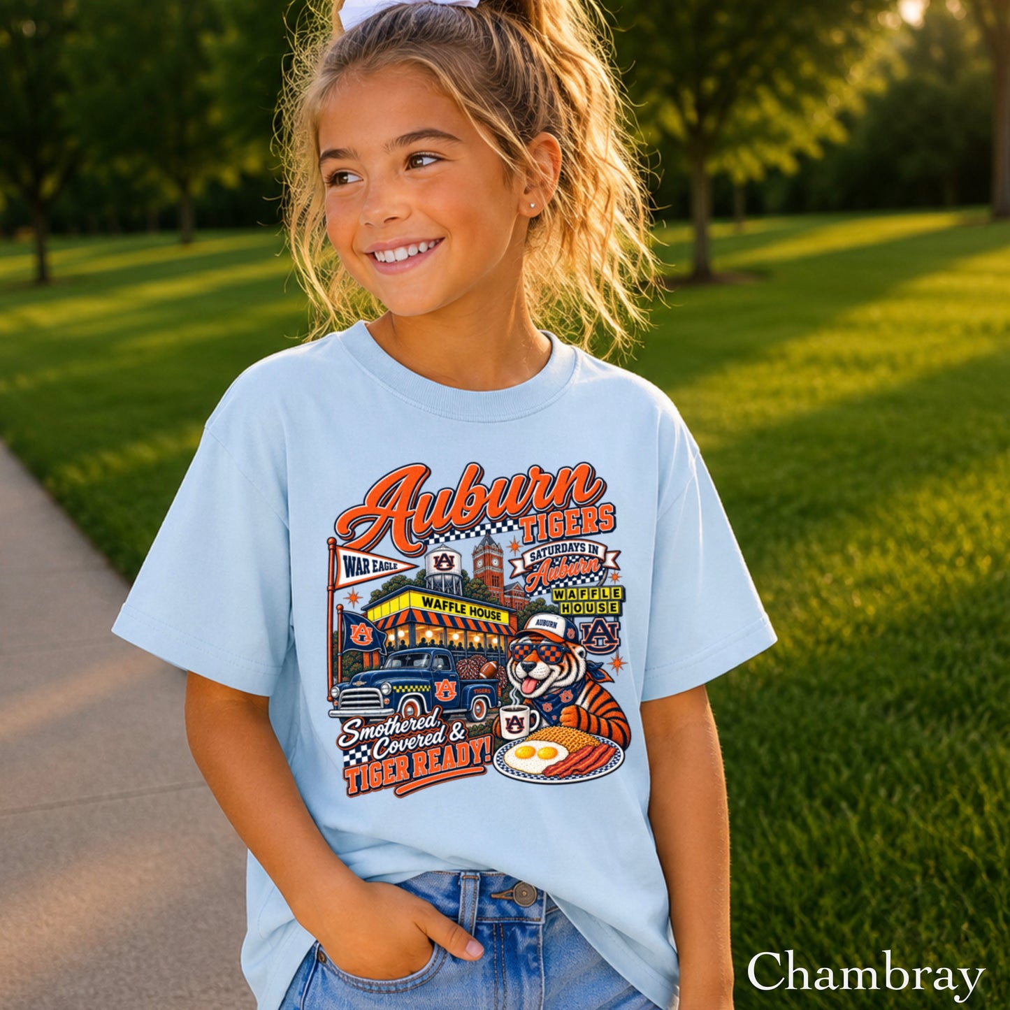 Auburn Saturdays Youth Comfort Color T-Shirt