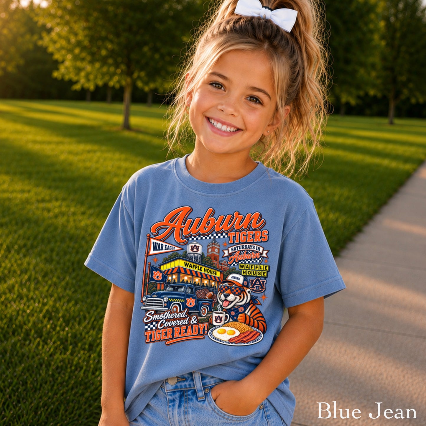Auburn Saturdays Youth Comfort Color T-Shirt