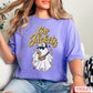 Jackets Halloween Ghost Comfort Color Graphic Tee