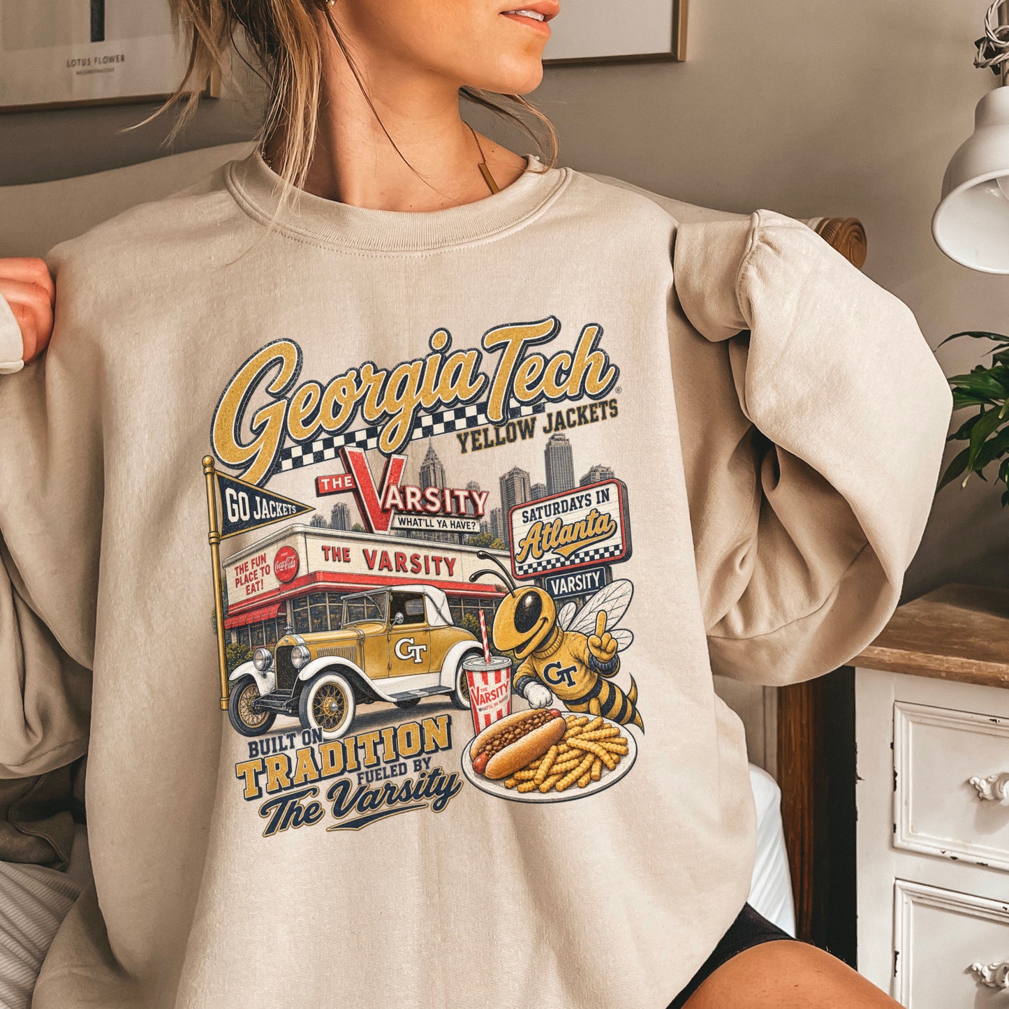 Atlanta Saturdays Crewneck Sweatshirt