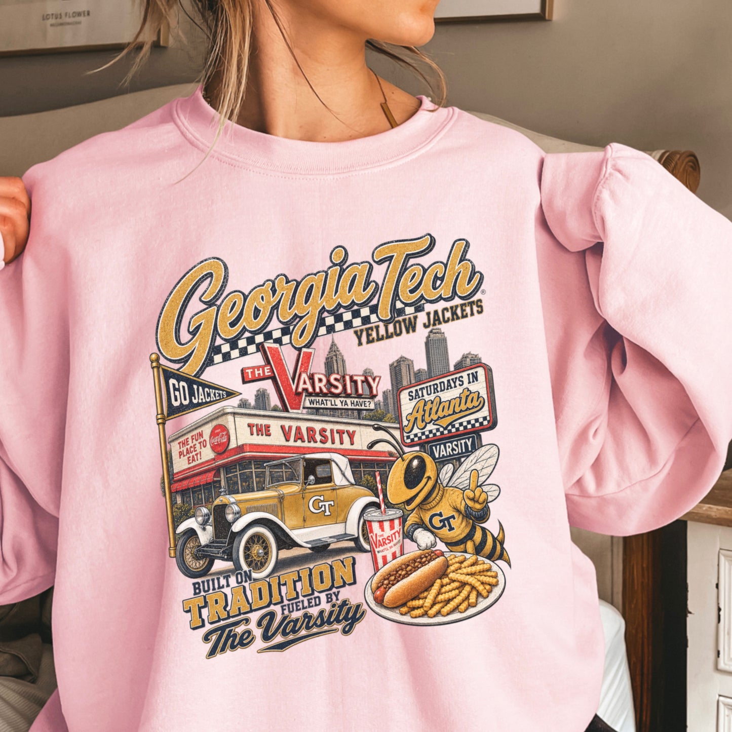 Atlanta Saturdays Crewneck Sweatshirt
