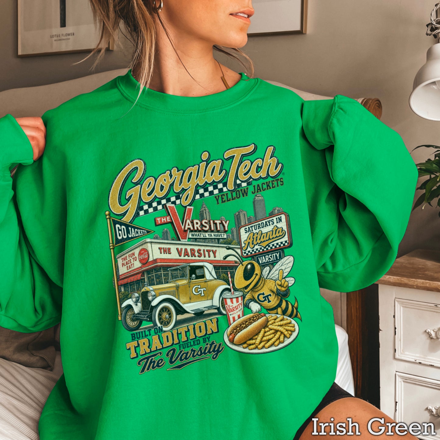 Atlanta Saturdays Crewneck Sweatshirt