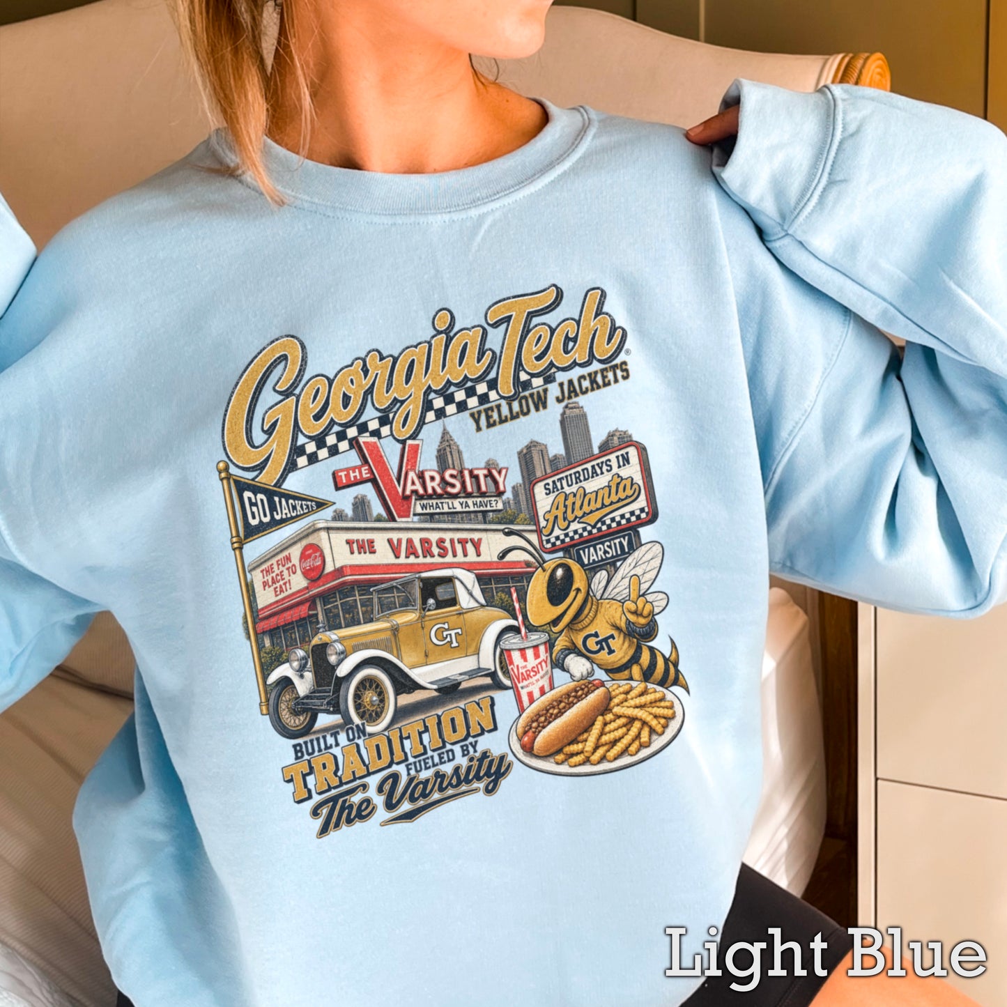 Atlanta Saturdays Crewneck Sweatshirt