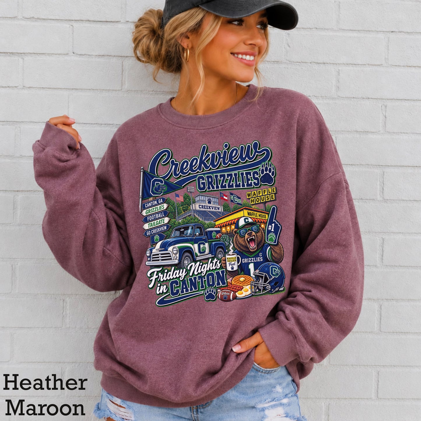 Creekview Friday Nights Crewneck Sweatshirt ON SALE UNTIL 9/4/26