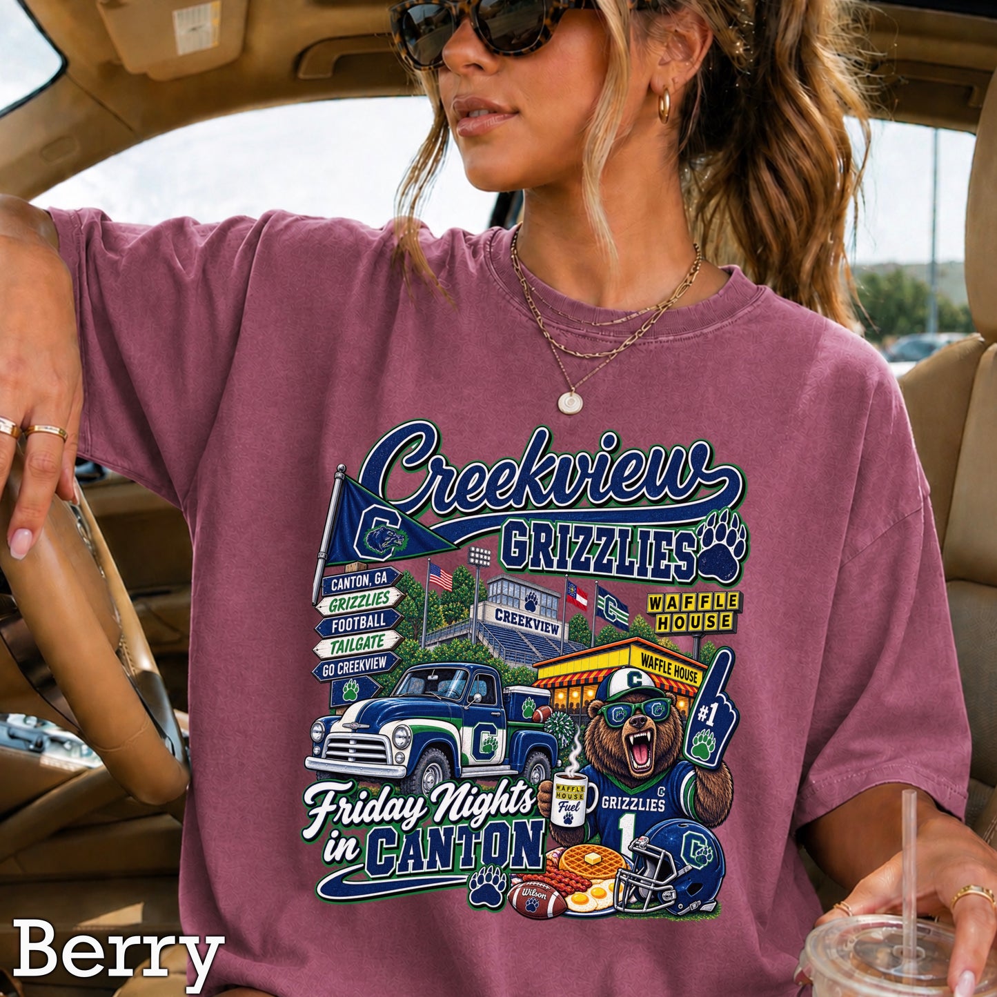 Creekview Friday Nights Comfort Color Graphic Tee ON SALE UNTIL 09/O4/26