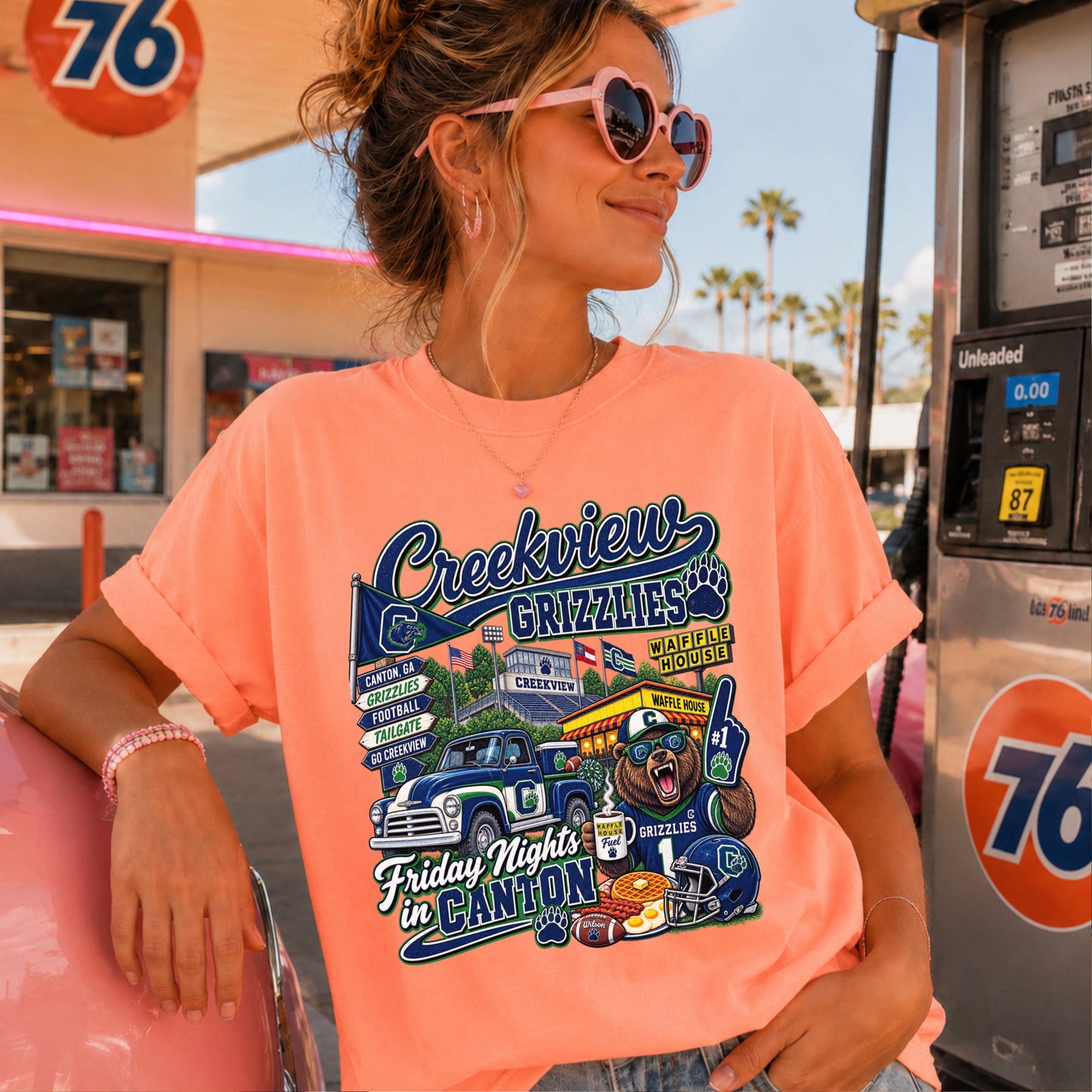 Creekview Friday Nights Comfort Color Graphic Tee ON SALE UNTIL 09/O4/26