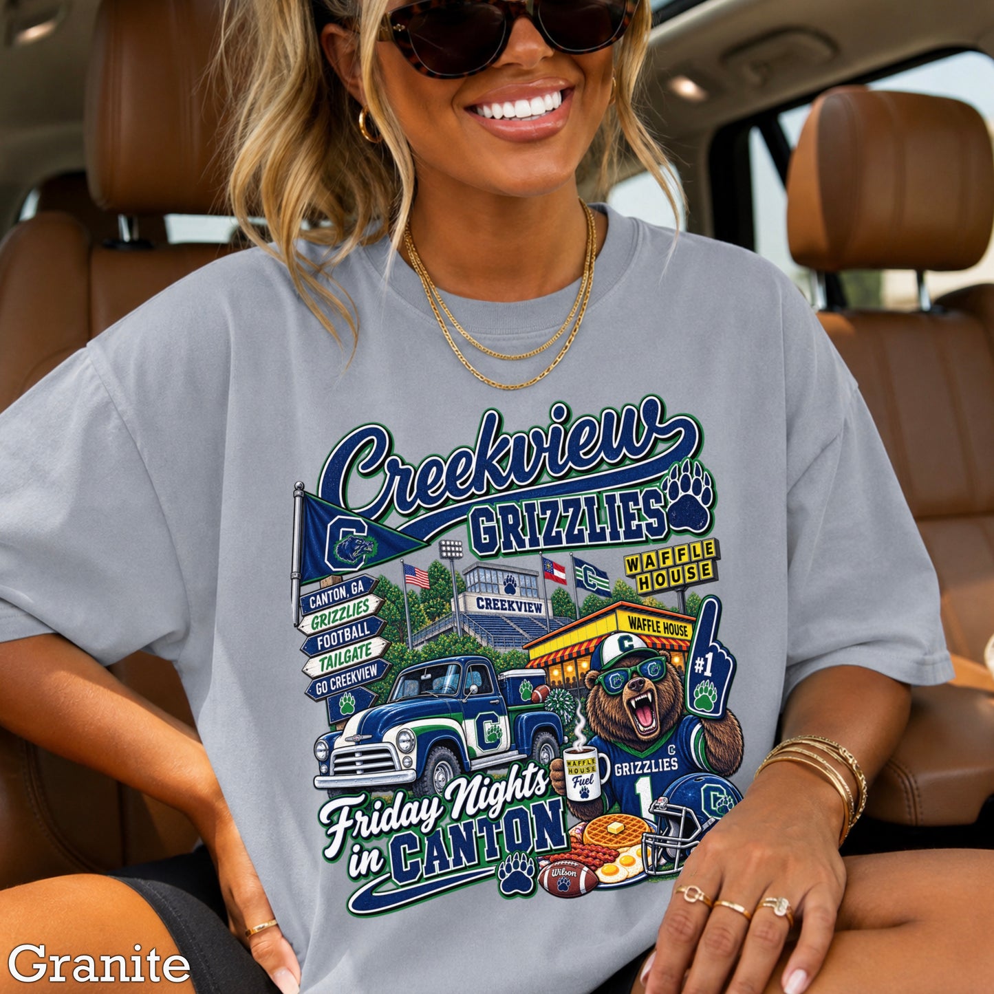 Creekview Friday Nights Comfort Color Graphic Tee ON SALE UNTIL 09/O4/26