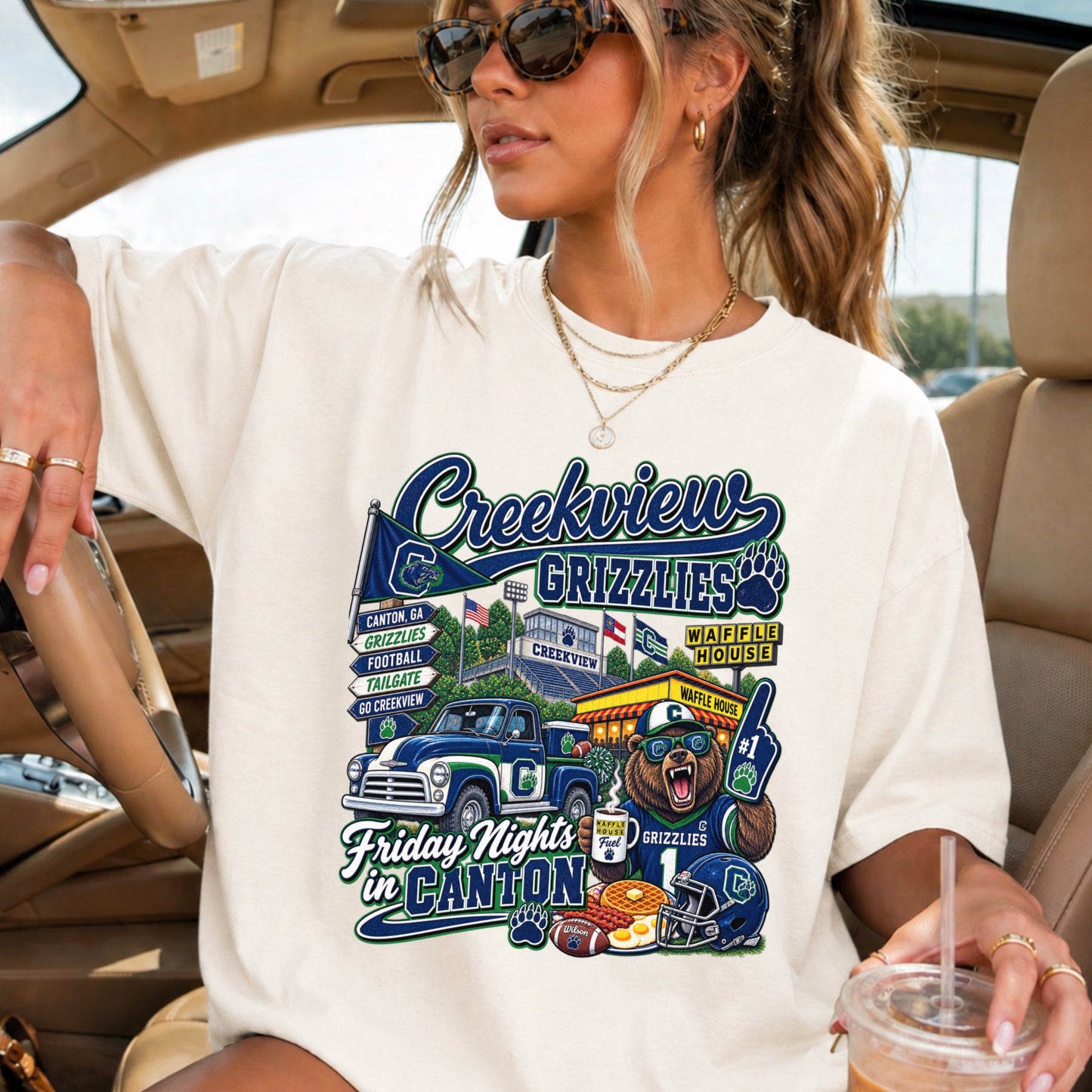 Creekview Friday Nights Comfort Color Graphic Tee ON SALE UNTIL 09/O4/26