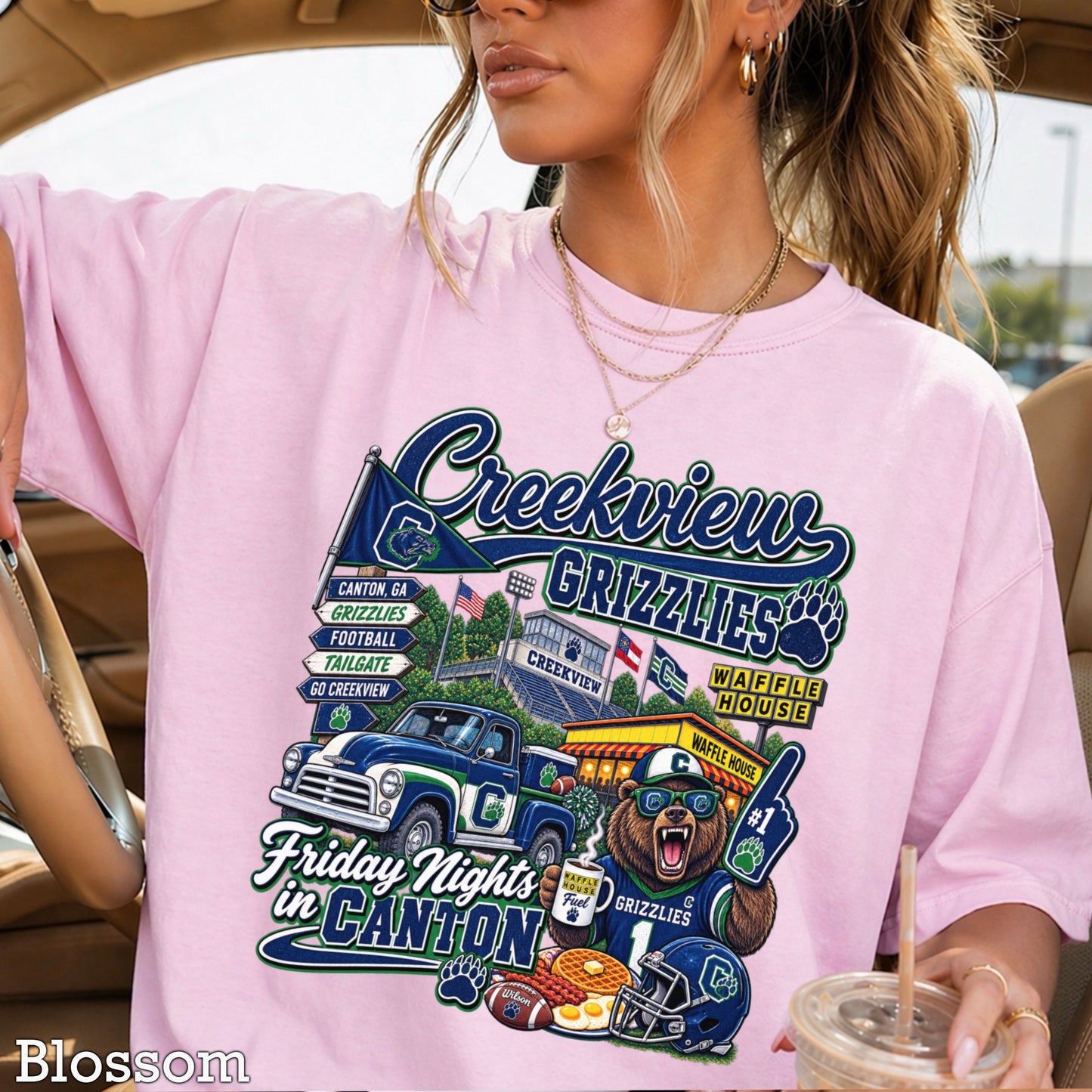 Creekview Friday Nights Comfort Color Graphic Tee ON SALE UNTIL 09/O4/26