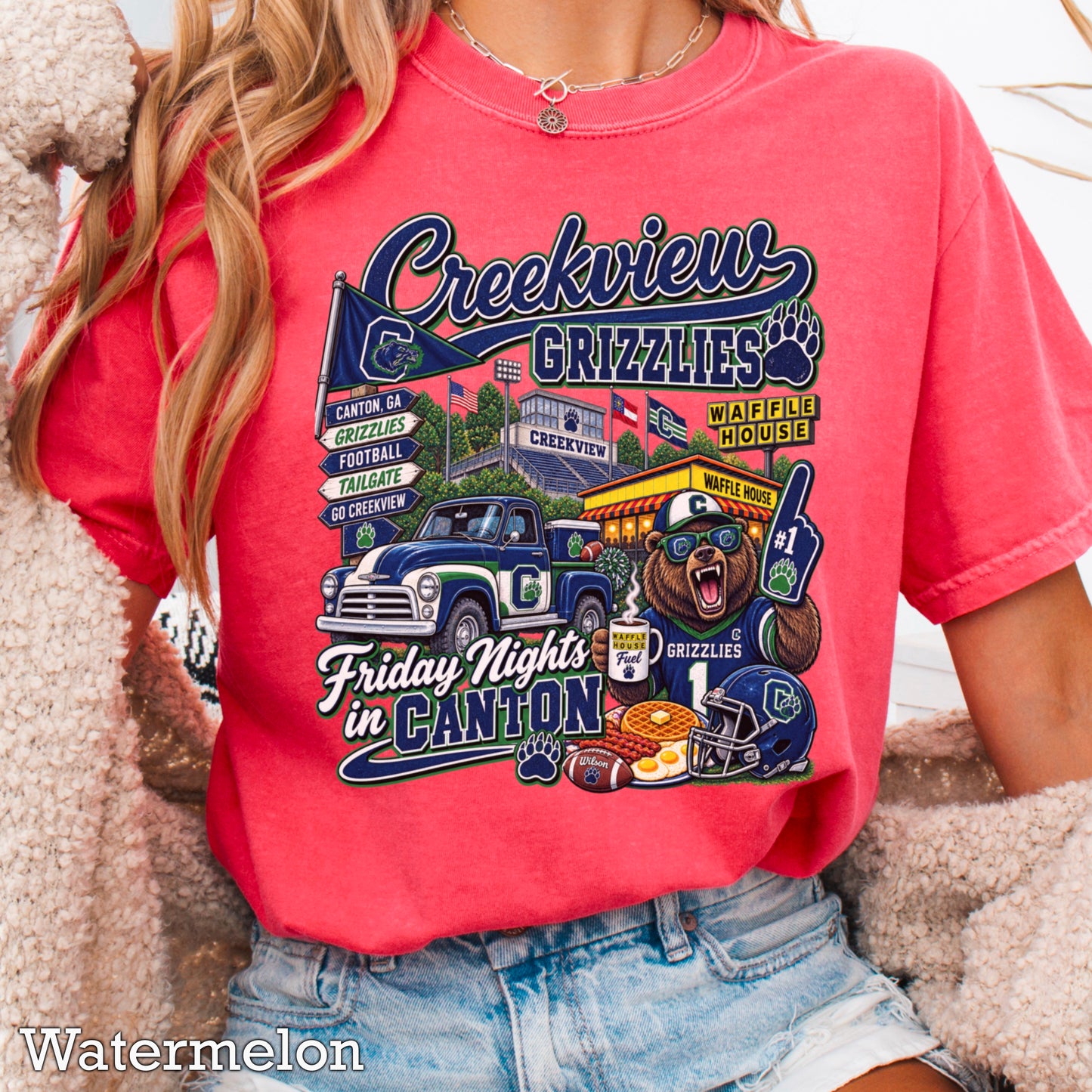 Creekview Friday Nights Comfort Color Graphic Tee ON SALE UNTIL 09/O4/26