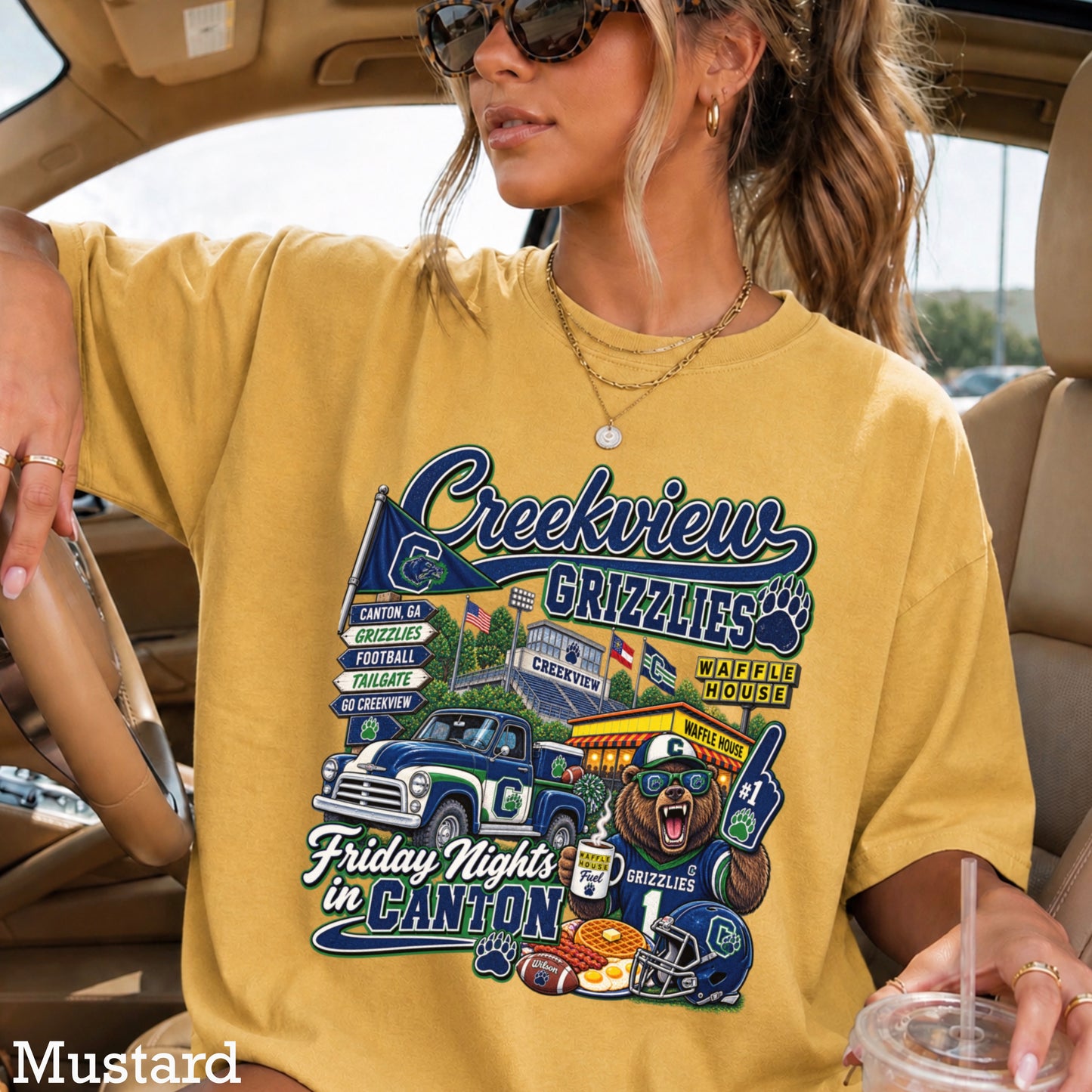 Creekview Friday Nights Comfort Color Graphic Tee ON SALE UNTIL 09/O4/26