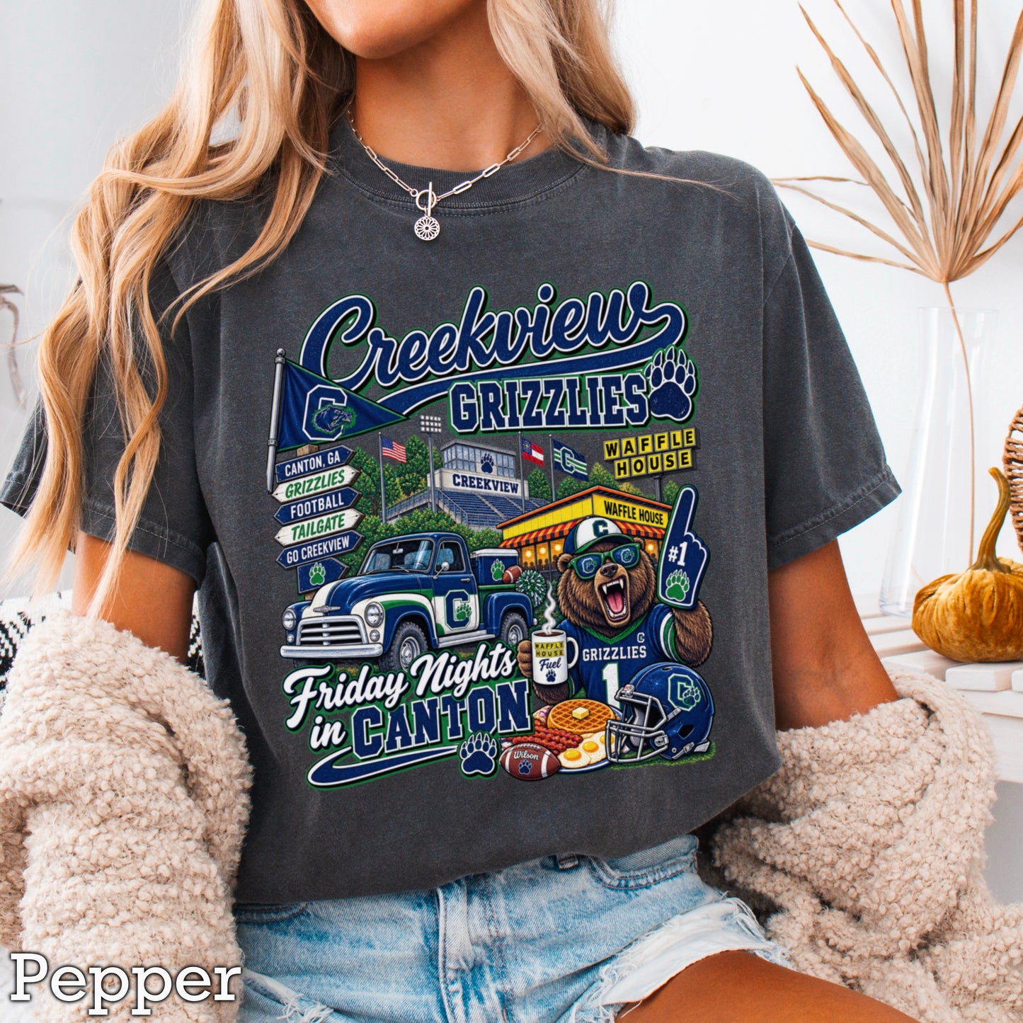 Creekview Friday Nights Comfort Color Graphic Tee ON SALE UNTIL 09/O4/26