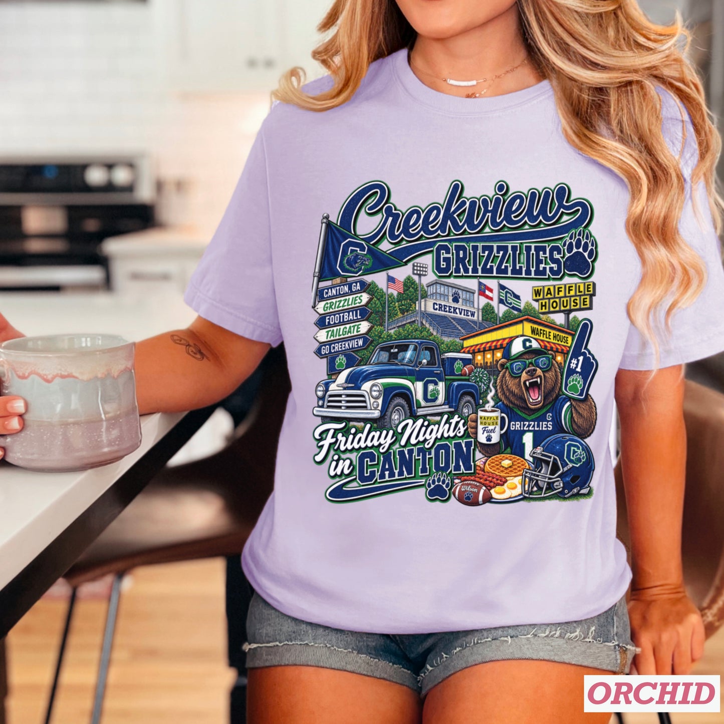 Creekview Friday Nights Comfort Color Graphic Tee ON SALE UNTIL 09/O4/26