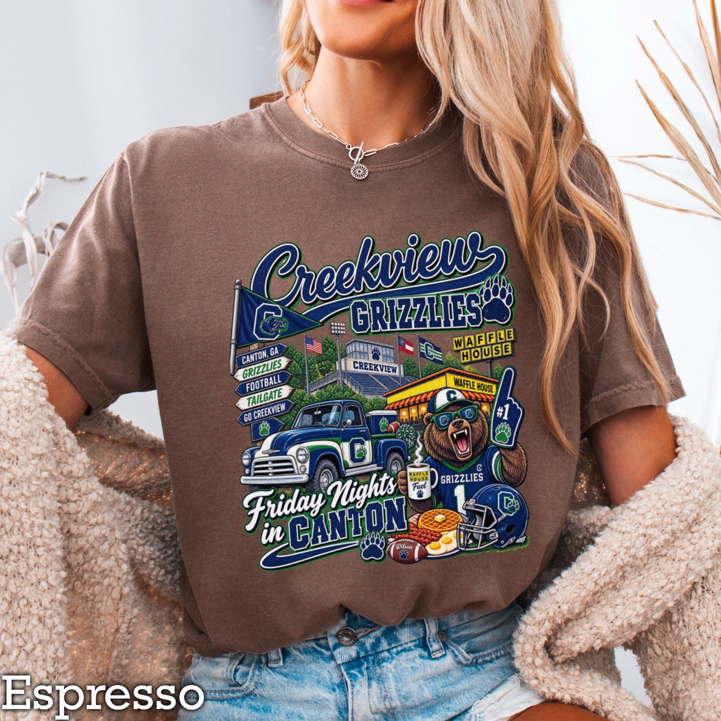 Creekview Friday Nights Comfort Color Graphic Tee ON SALE UNTIL 09/O4/26