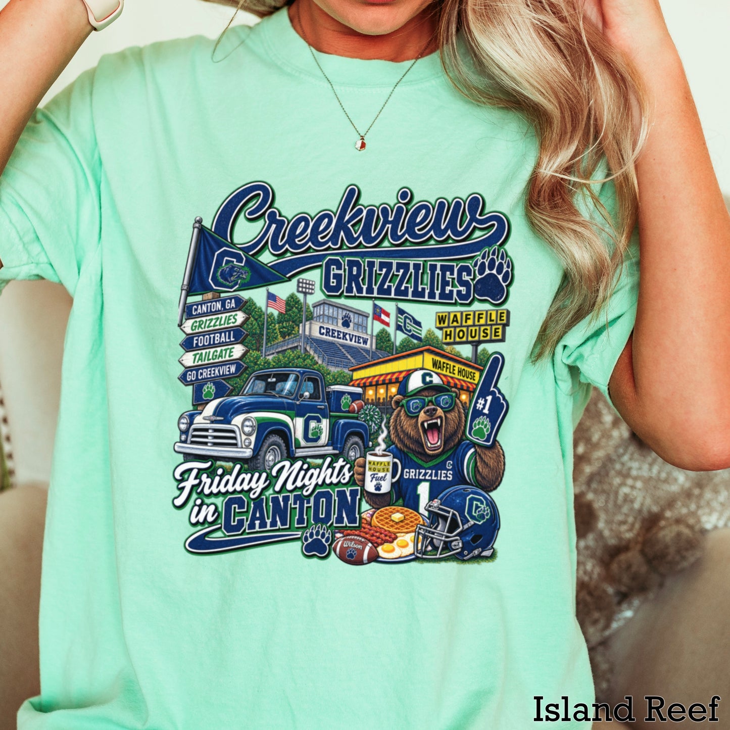 Creekview Friday Nights Comfort Color Graphic Tee ON SALE UNTIL 09/O4/26