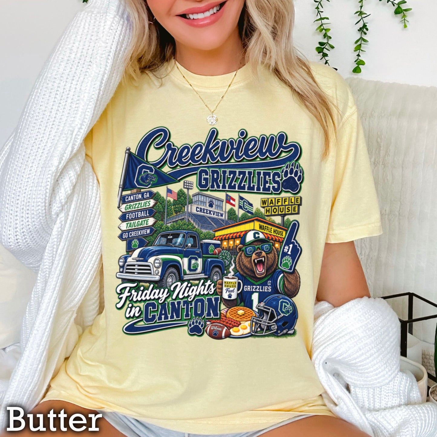 Creekview Friday Nights Comfort Color Graphic Tee ON SALE UNTIL 09/O4/26