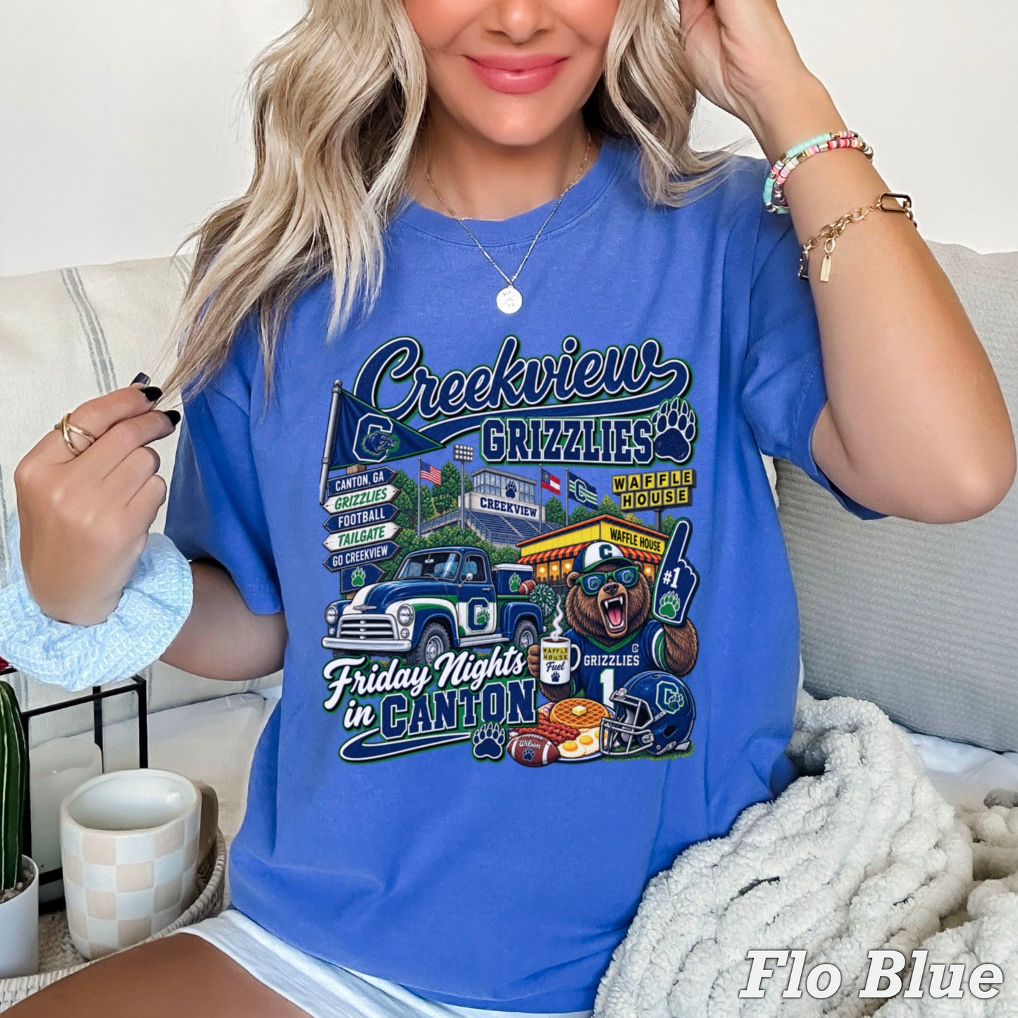 Creekview Friday Nights Comfort Color Graphic Tee ON SALE UNTIL 09/O4/26