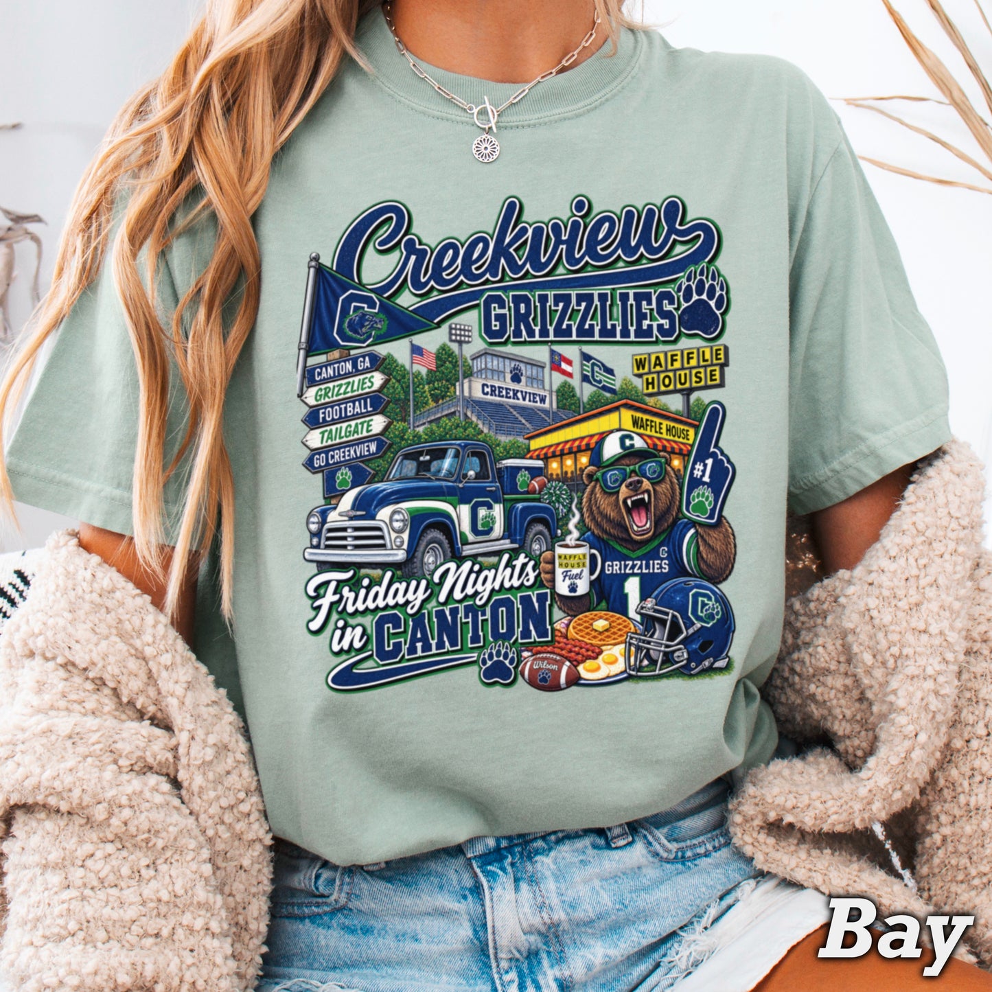 Creekview Friday Nights Comfort Color Graphic Tee ON SALE UNTIL 09/O4/26