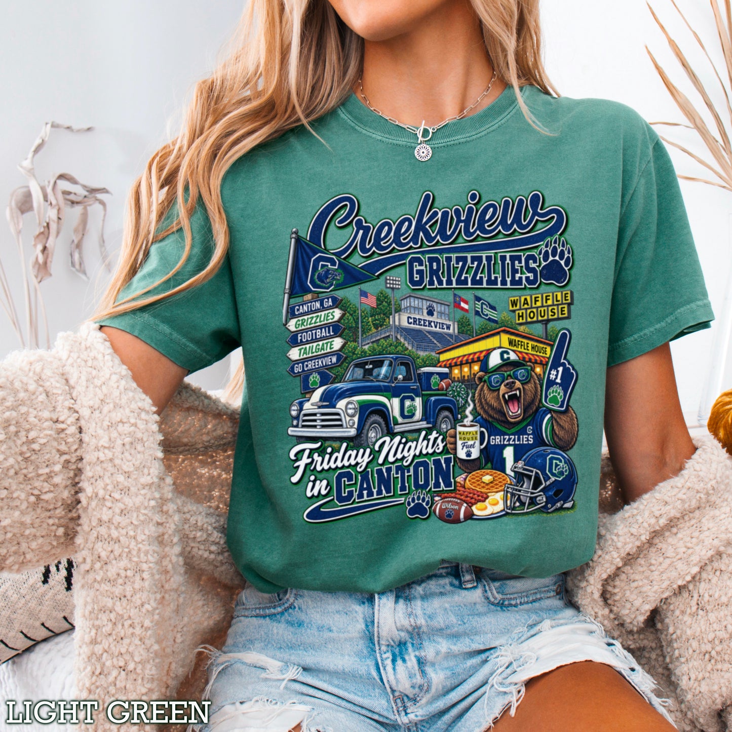 Creekview Friday Nights Comfort Color Graphic Tee ON SALE UNTIL 09/O4/26