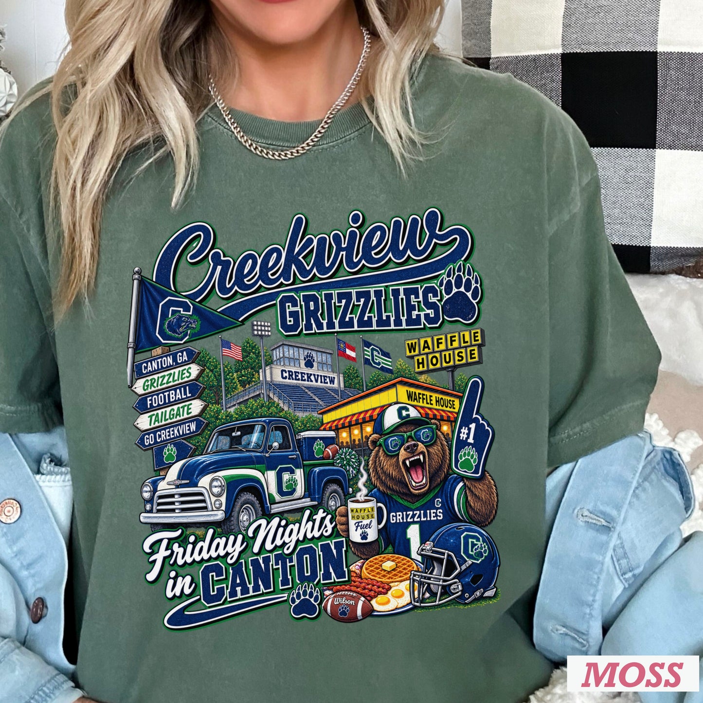 Creekview Friday Nights Comfort Color Graphic Tee ON SALE UNTIL 09/O4/26