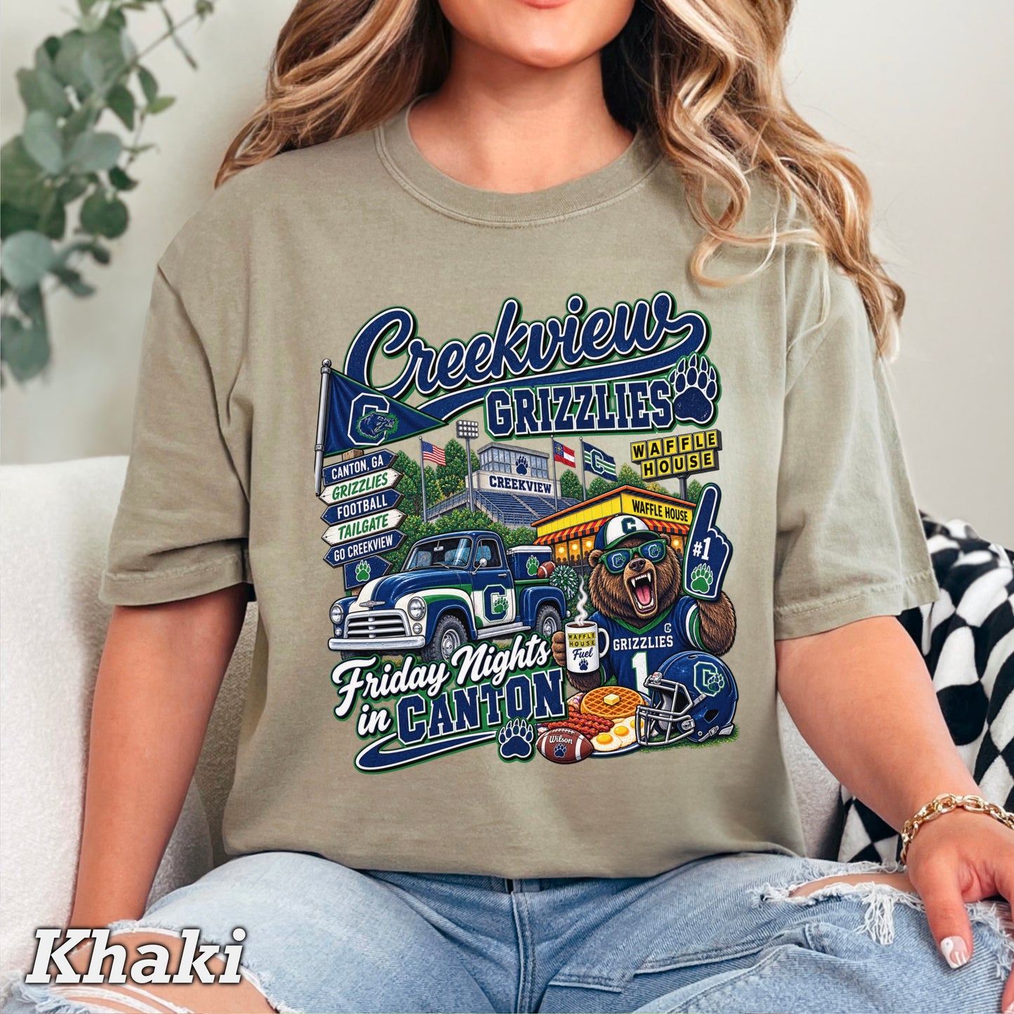 Creekview Friday Nights Comfort Color Graphic Tee ON SALE UNTIL 09/O4/26