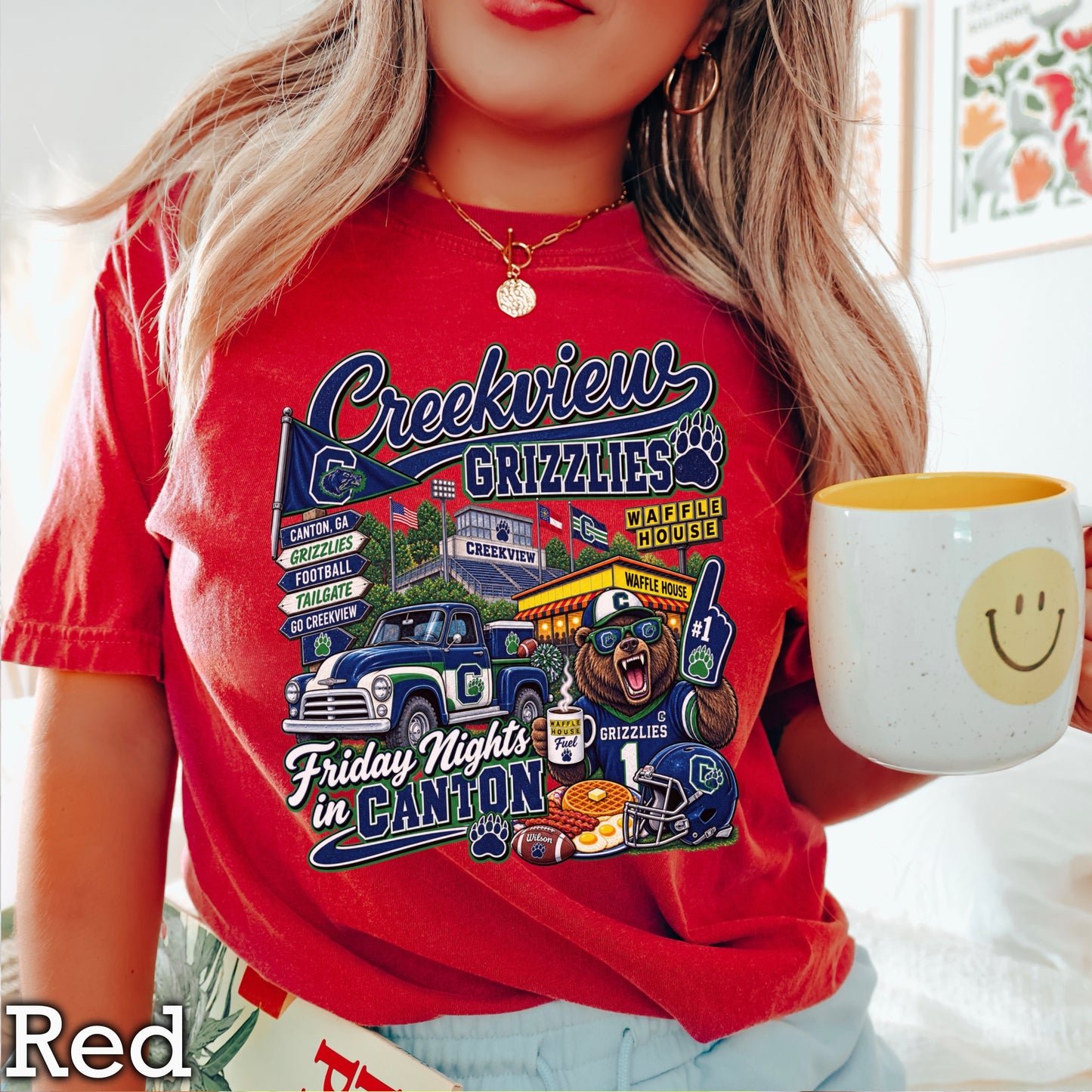 Creekview Friday Nights Comfort Color Graphic Tee ON SALE UNTIL 09/O4/26
