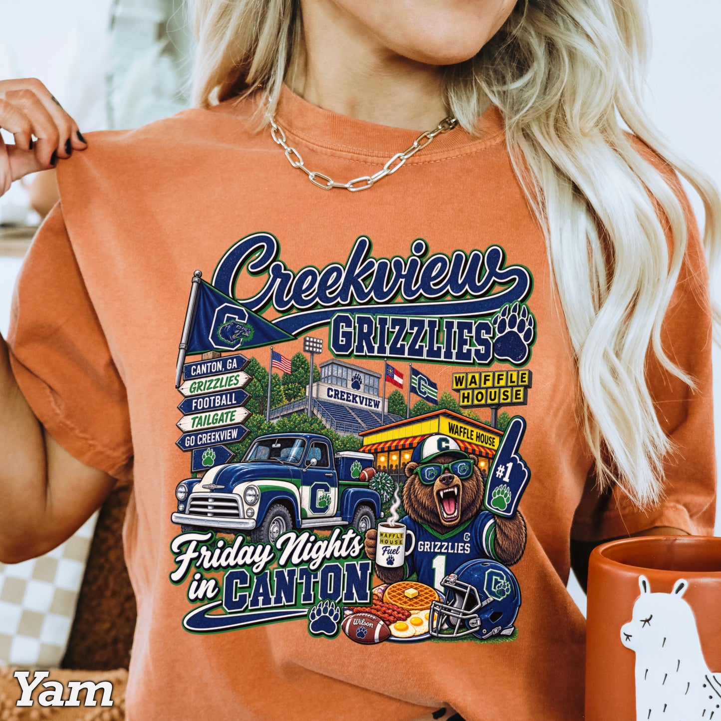 Creekview Friday Nights Comfort Color Graphic Tee ON SALE UNTIL 09/O4/26