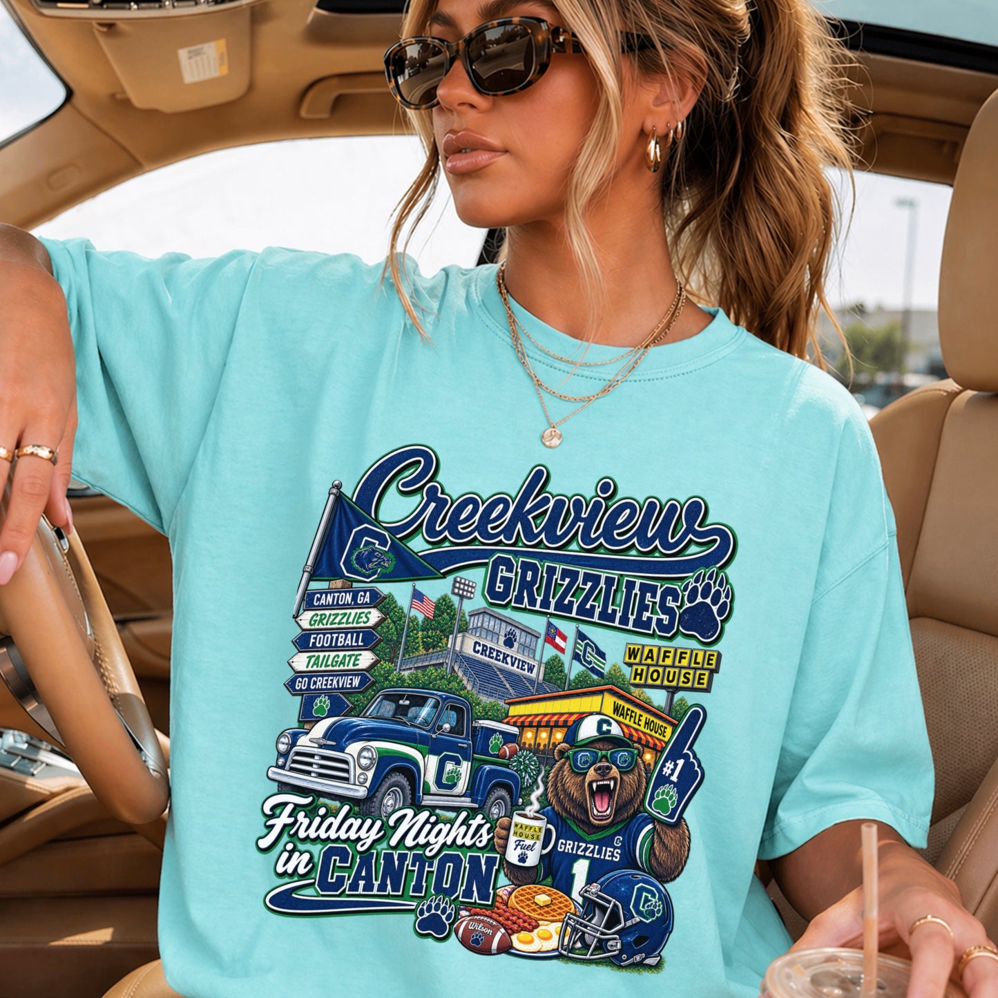 Creekview Friday Nights Comfort Color Graphic Tee ON SALE UNTIL 09/O4/26