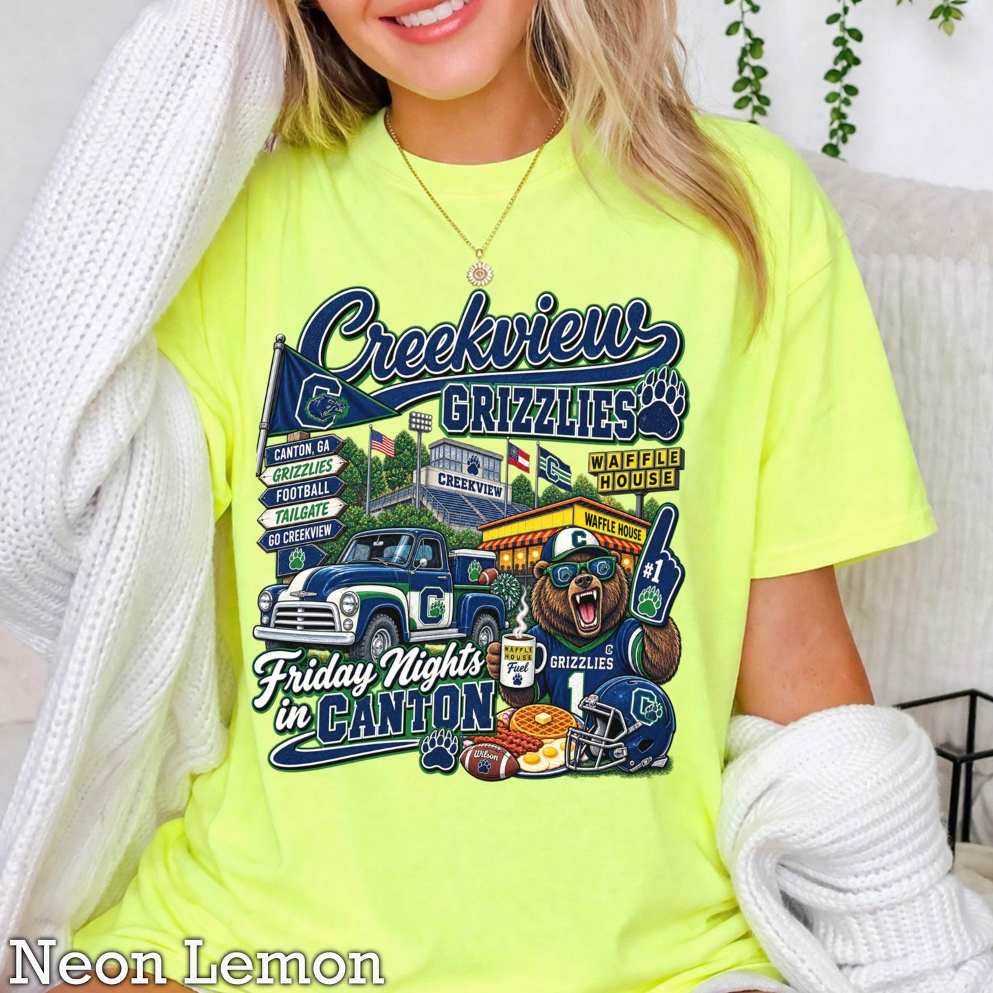 Creekview Friday Nights Comfort Color Graphic Tee ON SALE UNTIL 09/O4/26