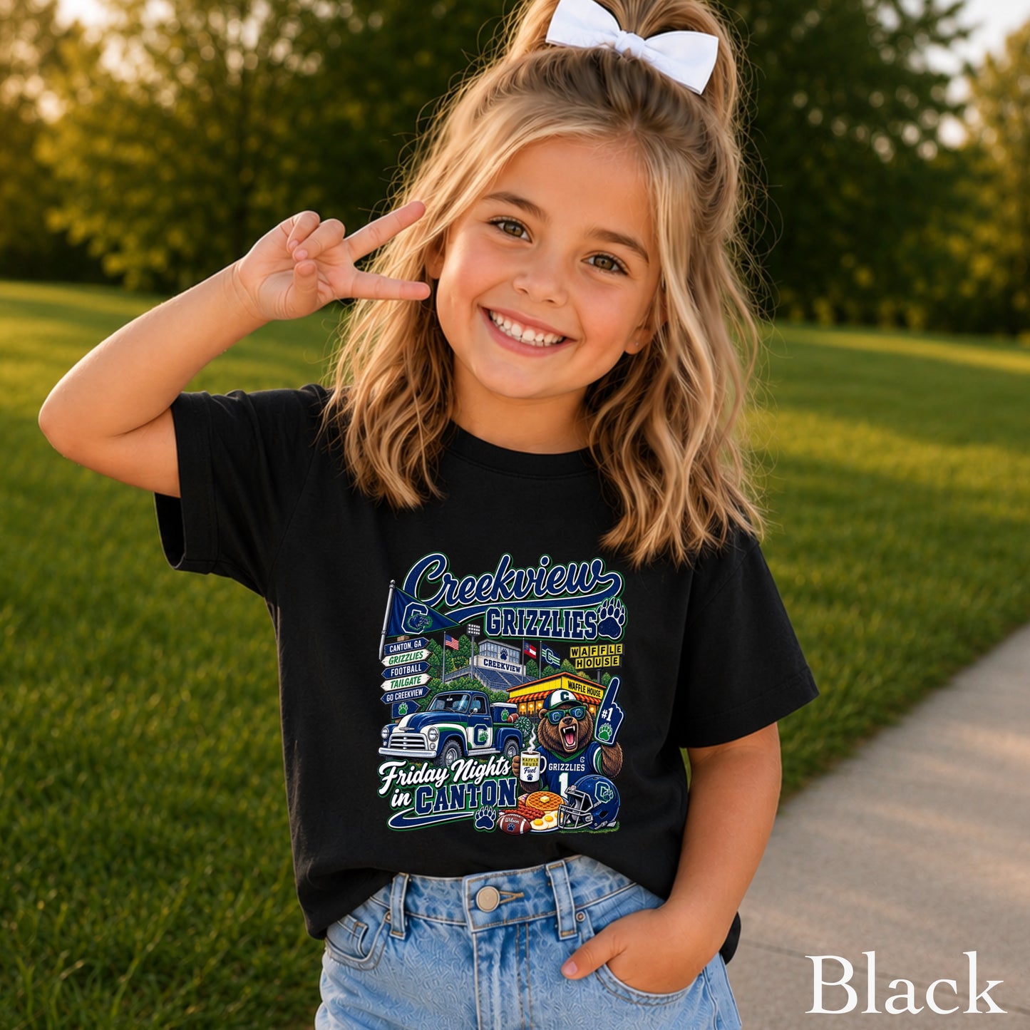 Creekview Friday Nights Youth Comfort Color T-Shirt ON SALE UNTIL 09/04/26