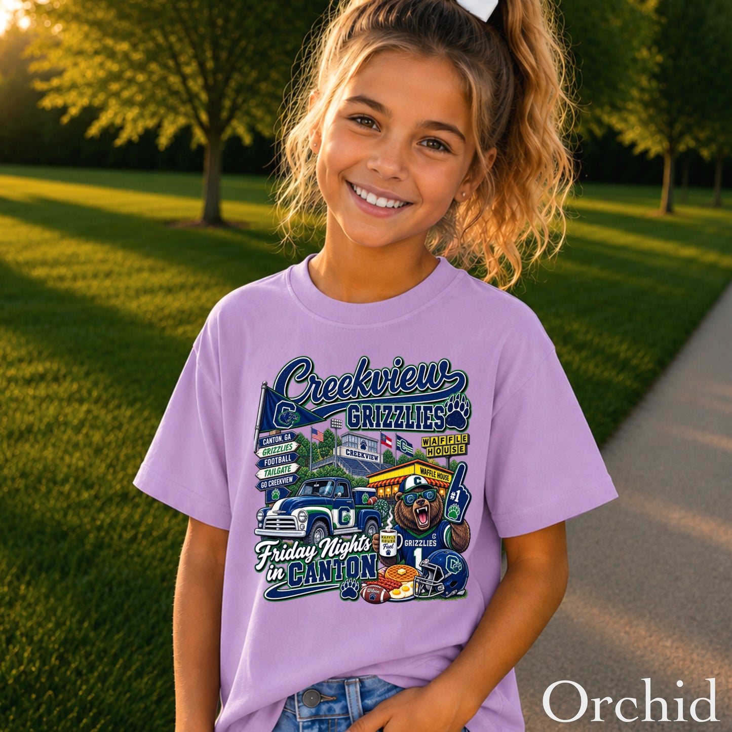 Creekview Friday Nights Youth Comfort Color T-Shirt ON SALE UNTIL 09/04/26