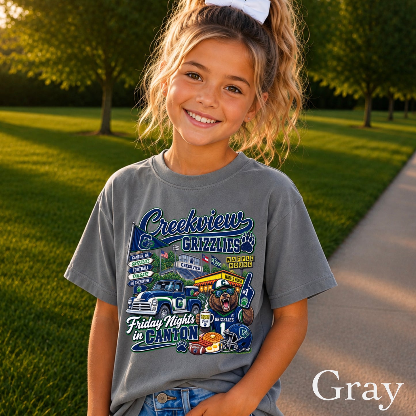 Creekview Friday Nights Youth Comfort Color T-Shirt ON SALE UNTIL 09/04/26