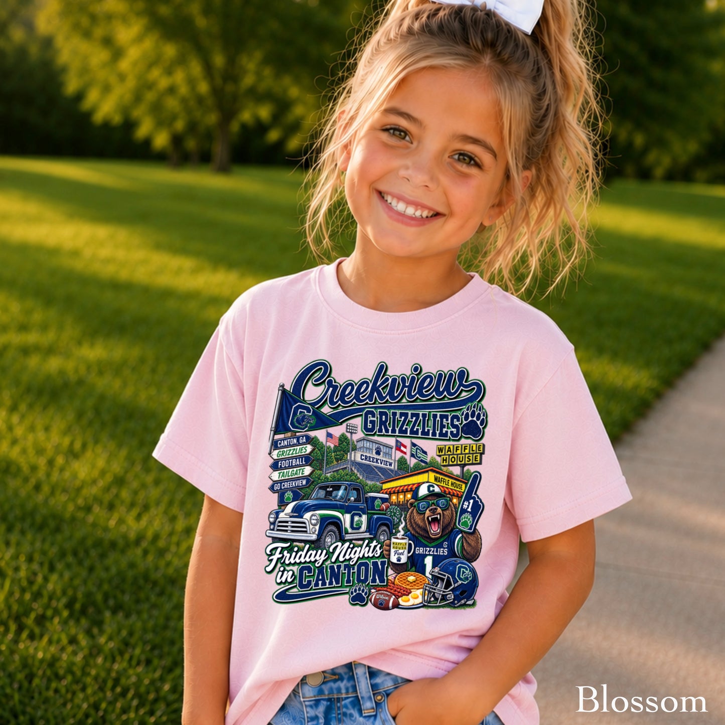 Creekview Friday Nights Youth Comfort Color T-Shirt ON SALE UNTIL 09/04/26