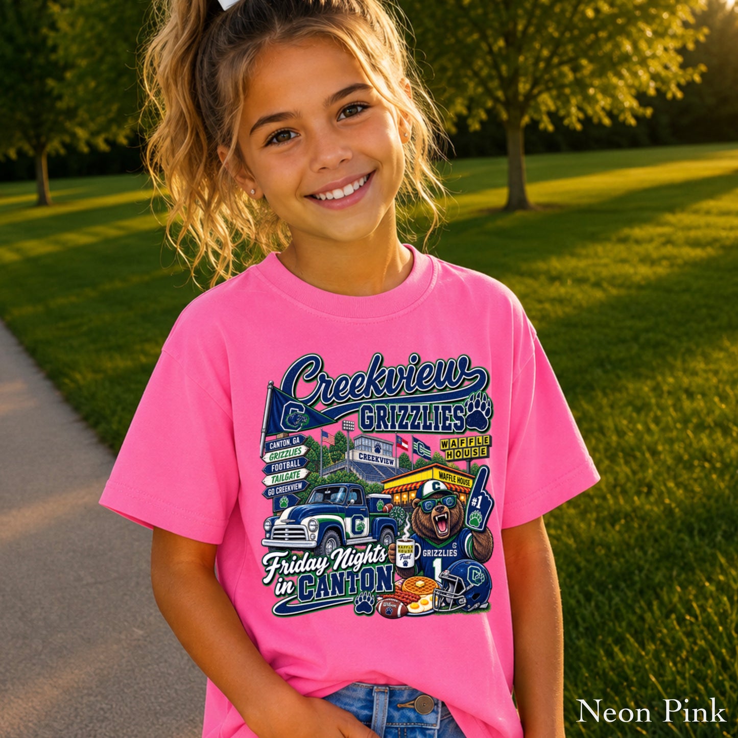 Creekview Friday Nights Youth Comfort Color T-Shirt ON SALE UNTIL 09/04/26