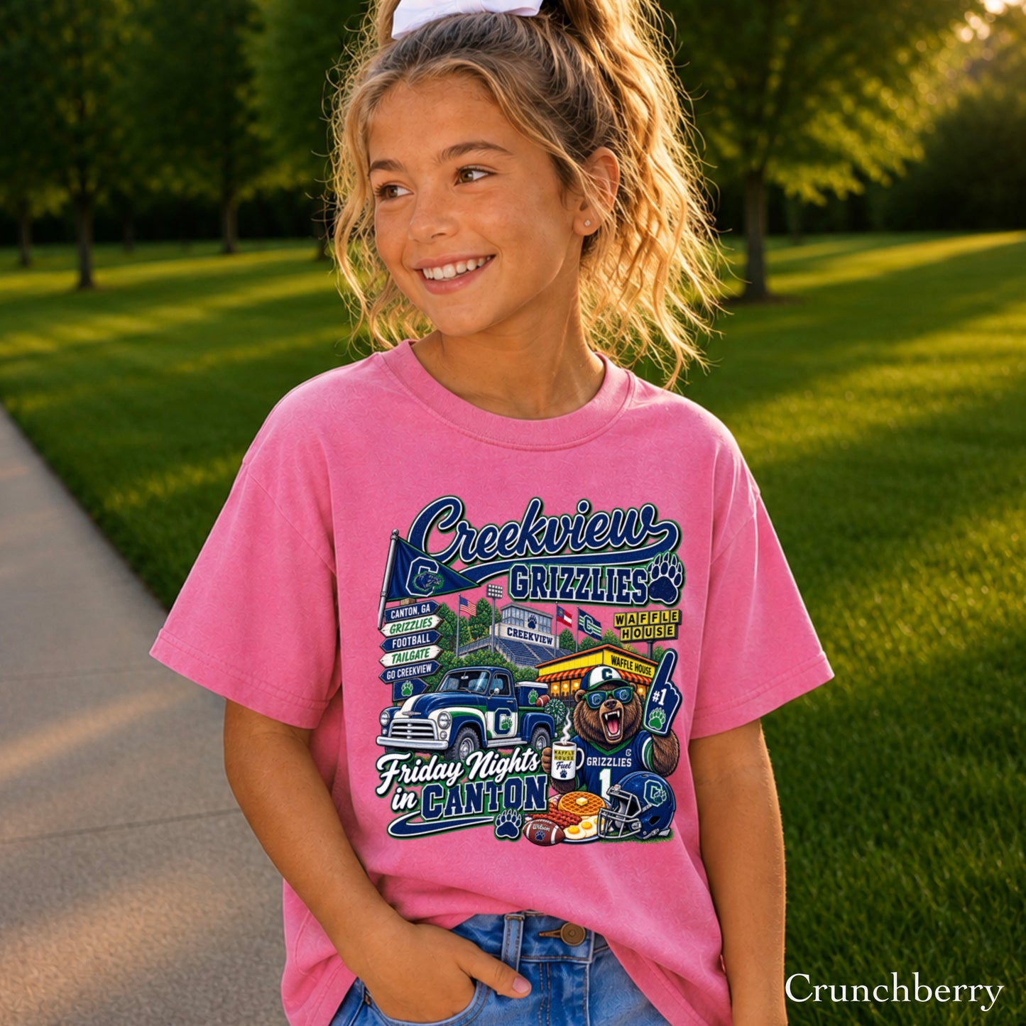 Creekview Friday Nights Youth Comfort Color T-Shirt ON SALE UNTIL 09/04/26