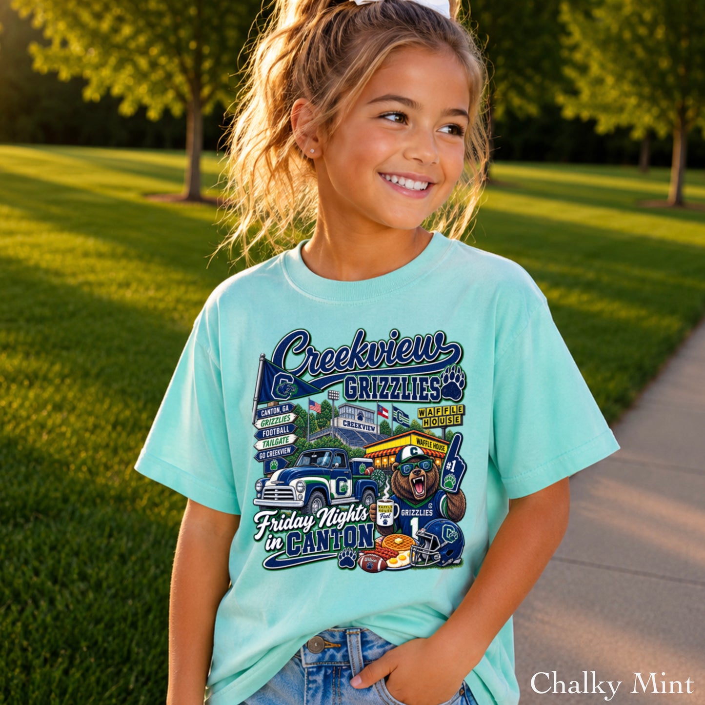 Creekview Friday Nights Youth Comfort Color T-Shirt ON SALE UNTIL 09/04/26
