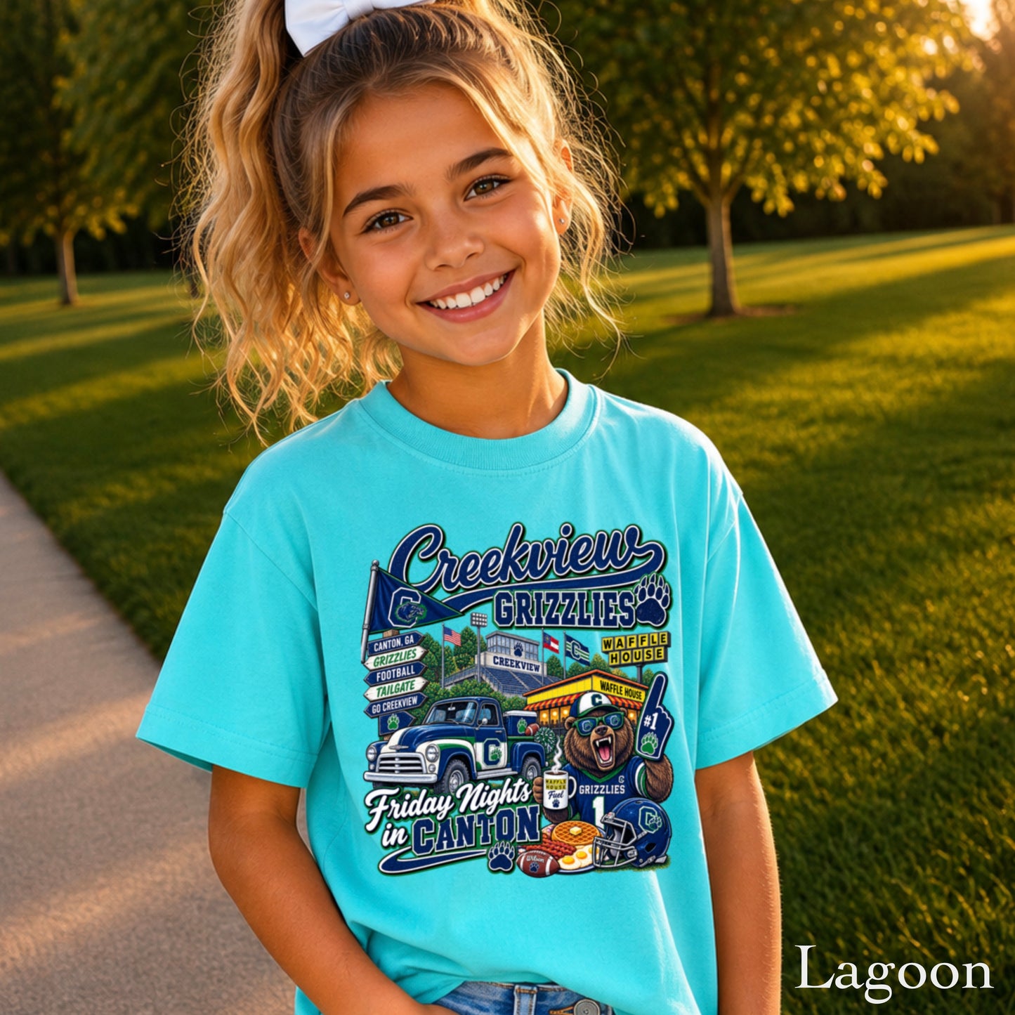 Creekview Friday Nights Youth Comfort Color T-Shirt ON SALE UNTIL 09/04/26