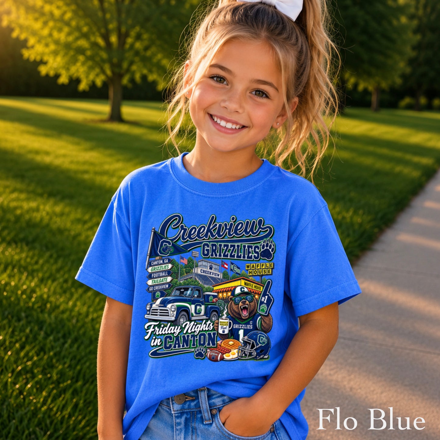 Creekview Friday Nights Youth Comfort Color T-Shirt ON SALE UNTIL 09/04/26